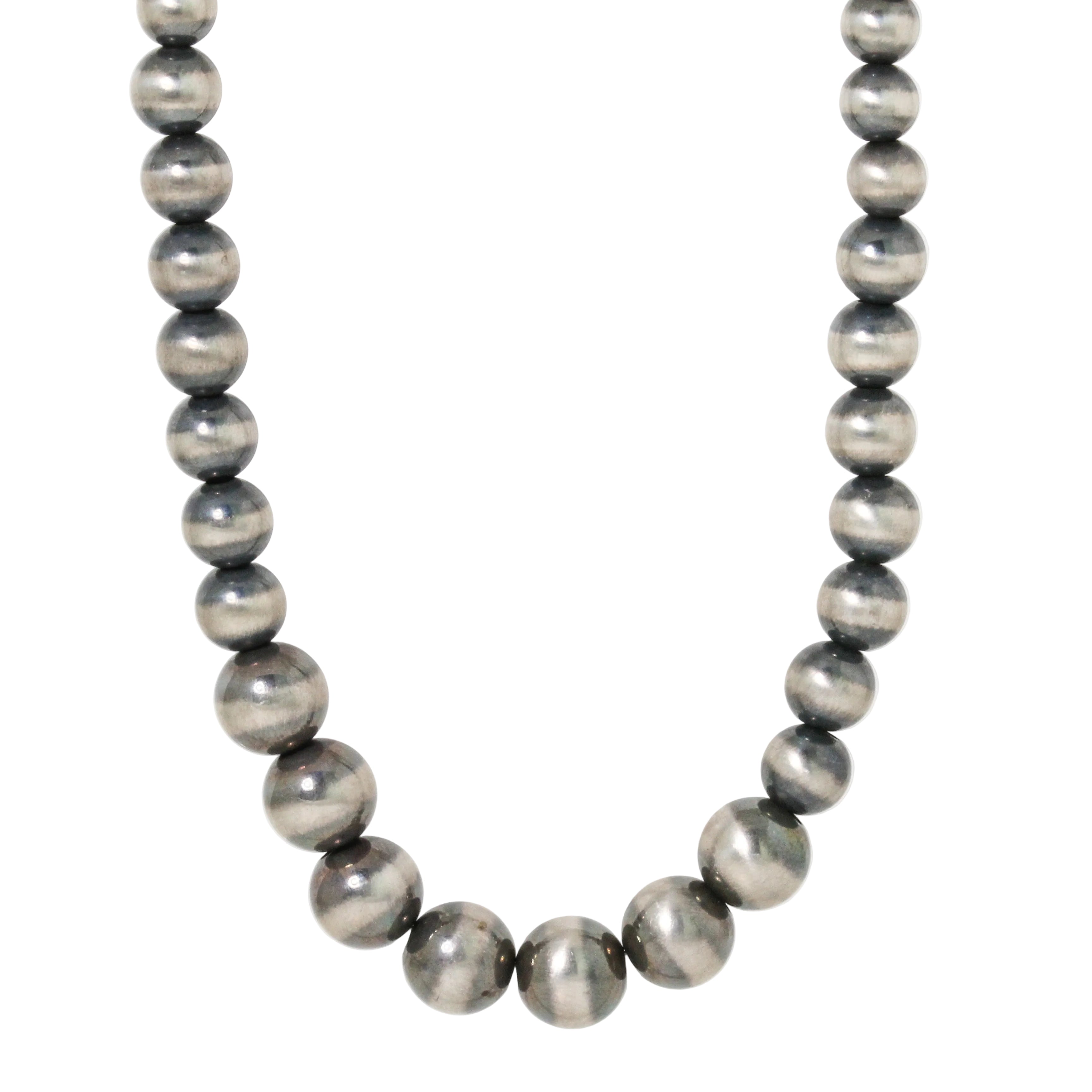 10mm Graduated Navajo Pearl Necklace-Southwest