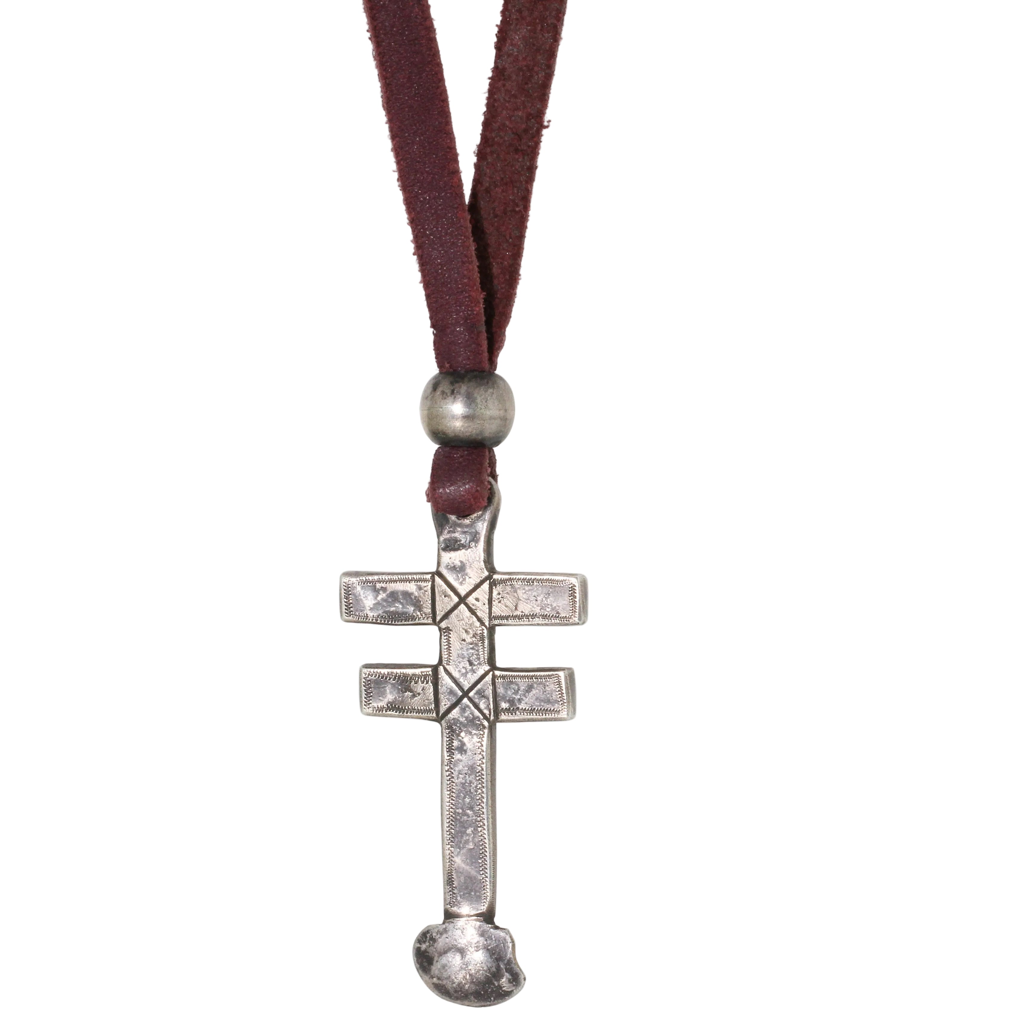 Jock Favour Isleta Cross Necklace