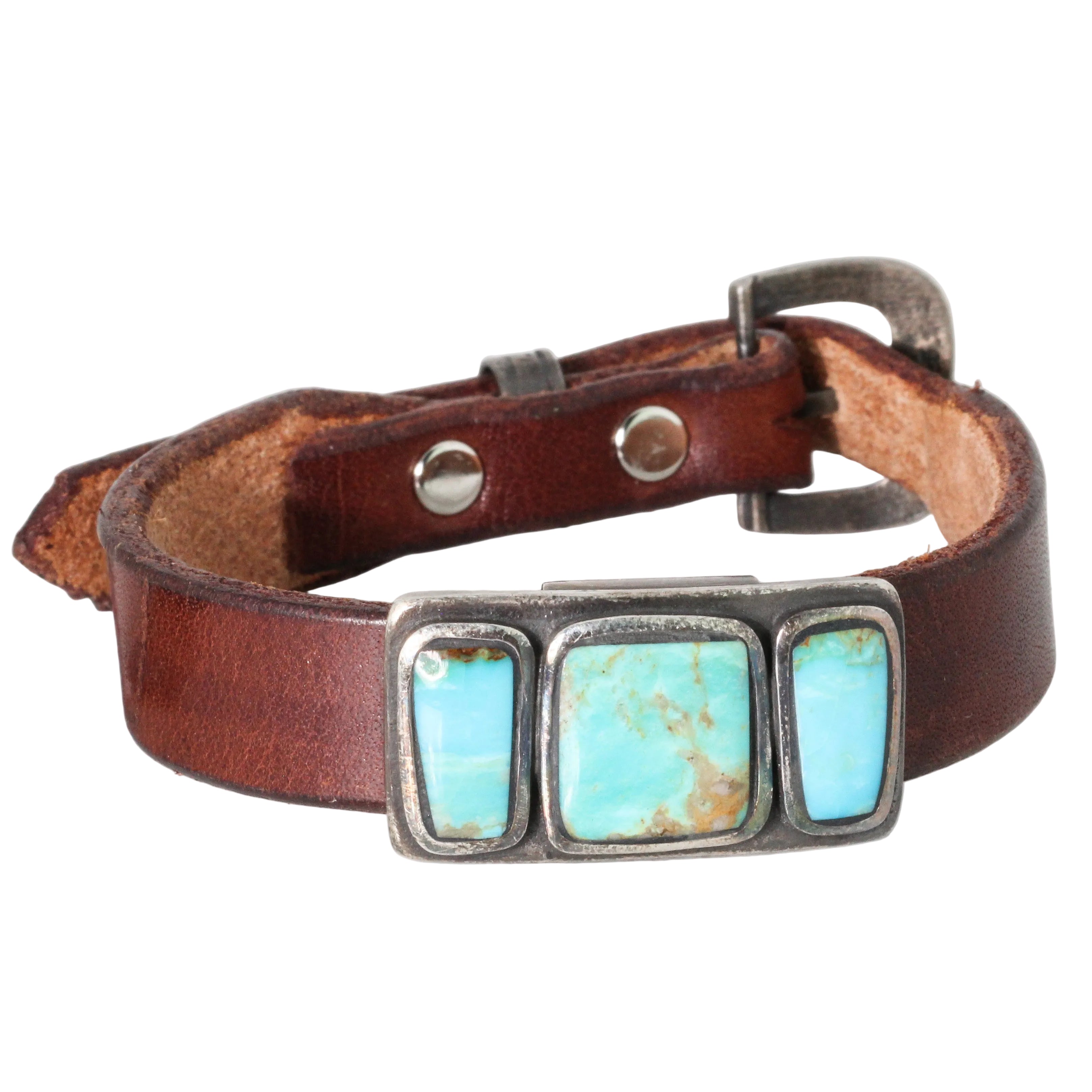 Turquoise Buckle Bracelet