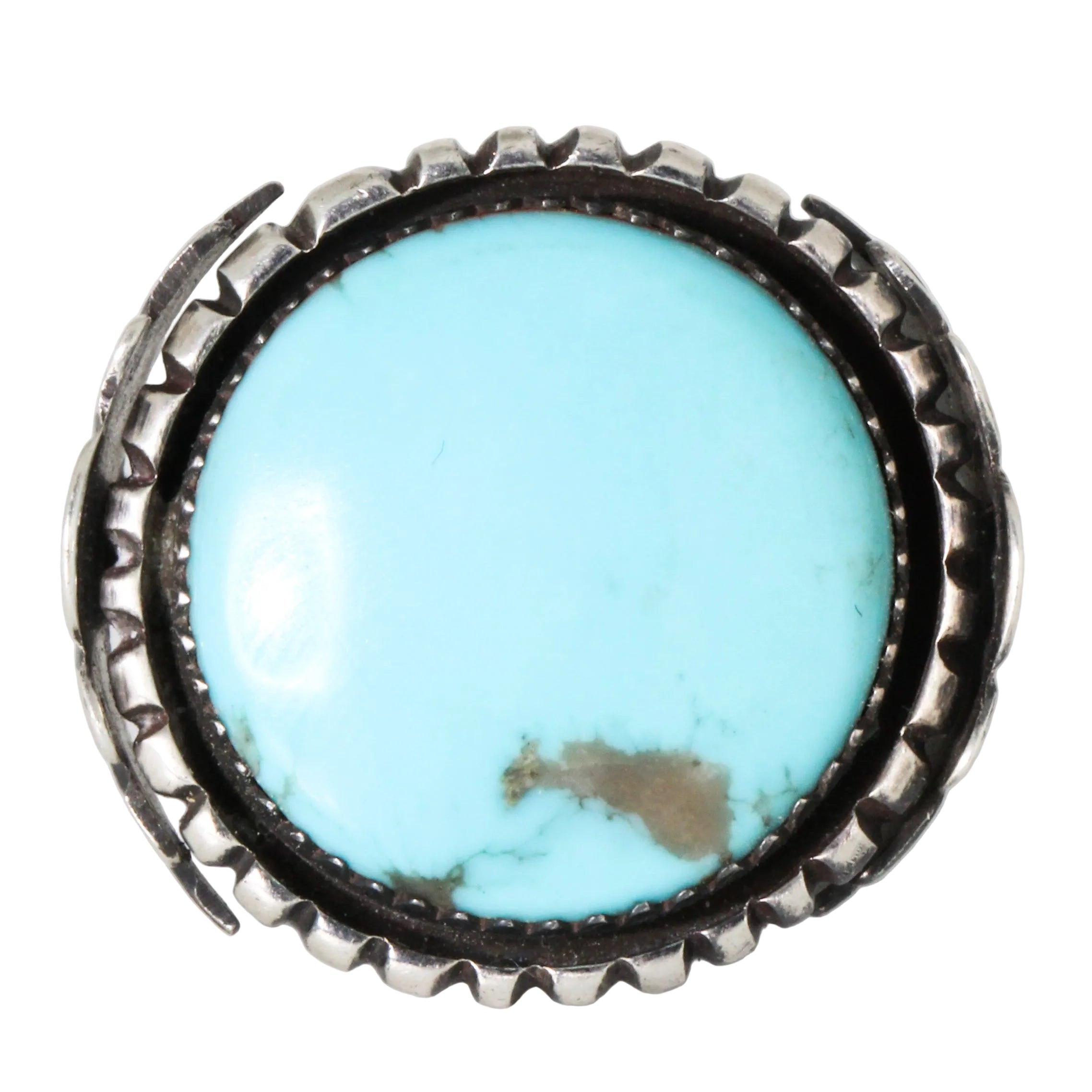 Vintage Navajo Stone Signet Ring