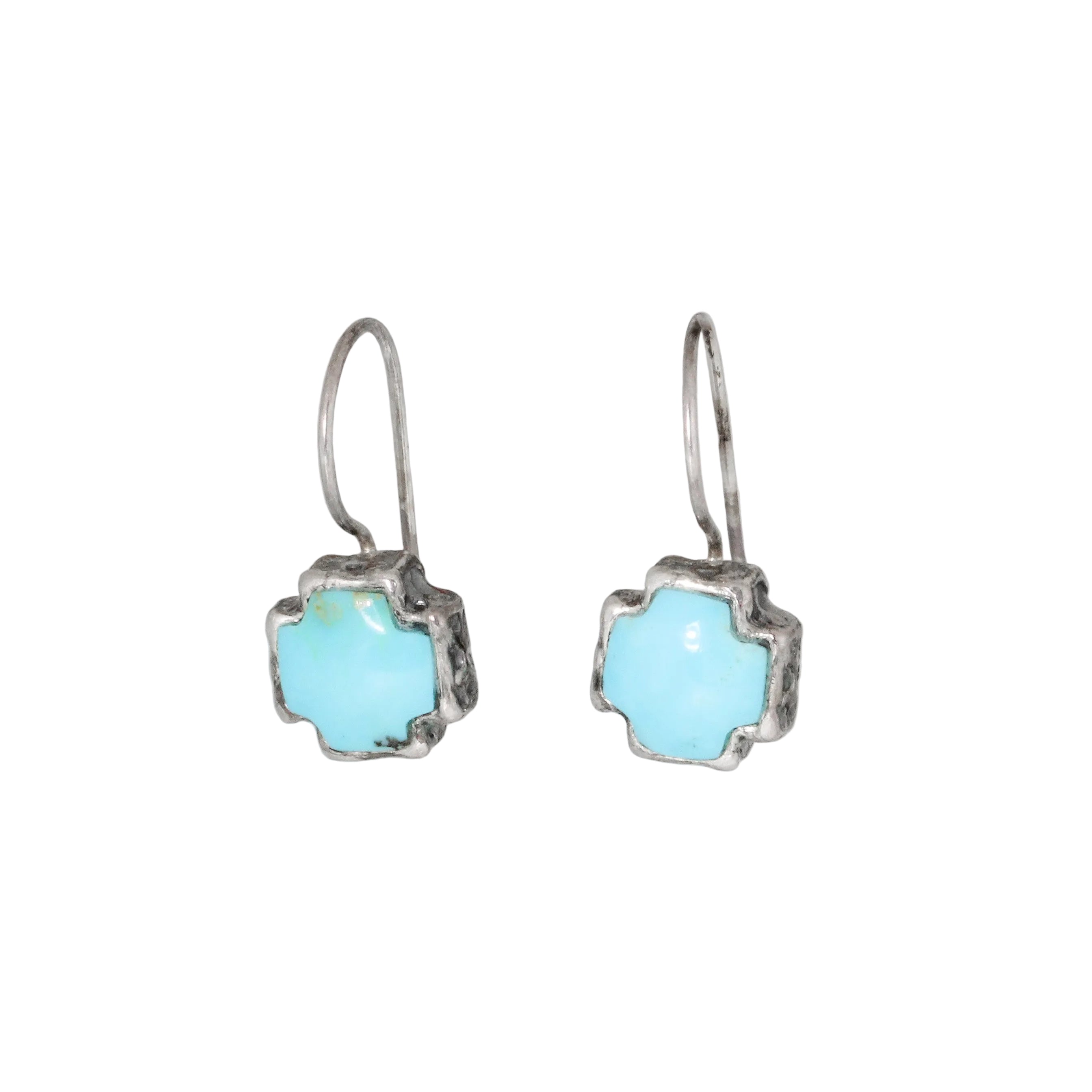 Lucky Cross Charm Earrings