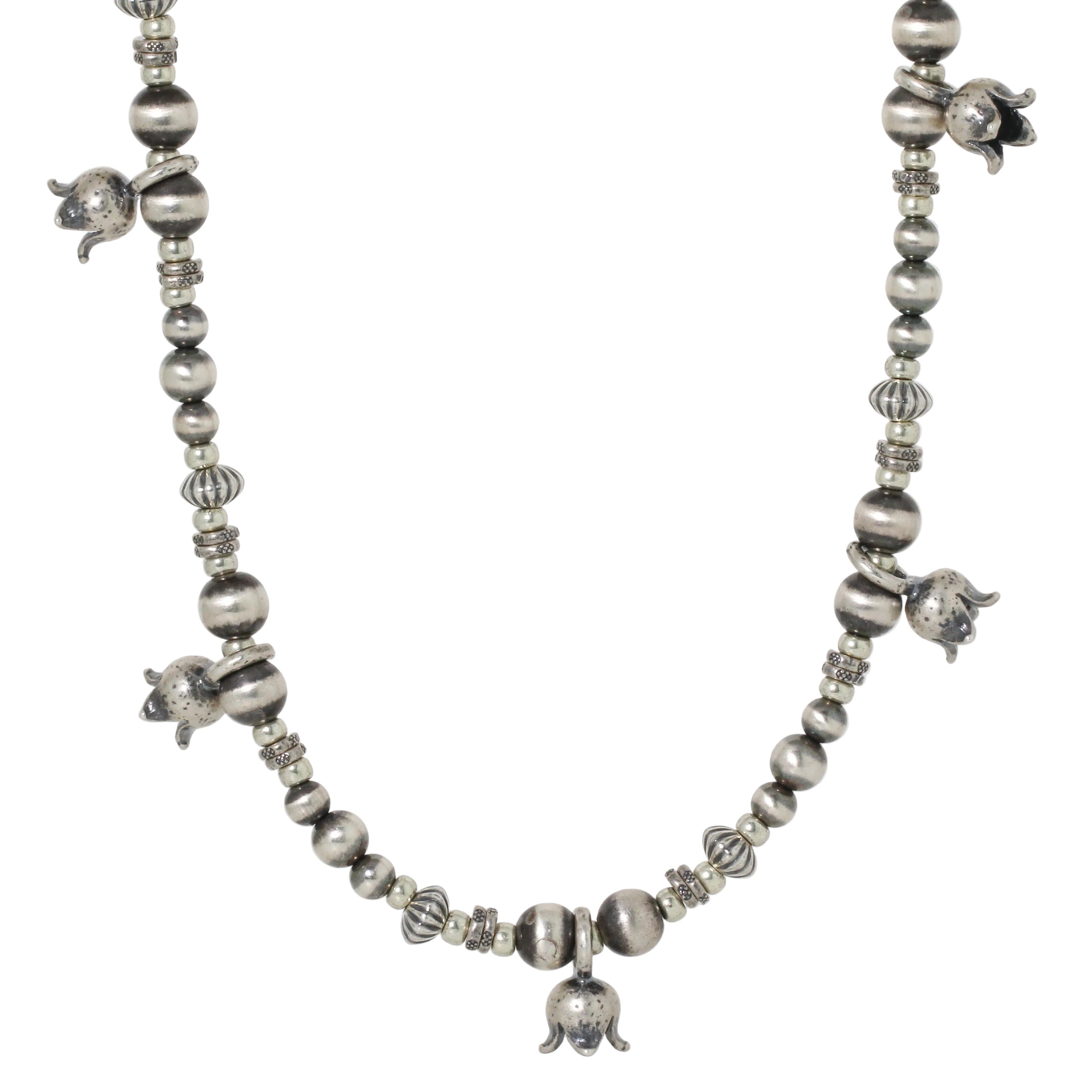 Sierra Mini Squash Blossom Hatband + Necklace