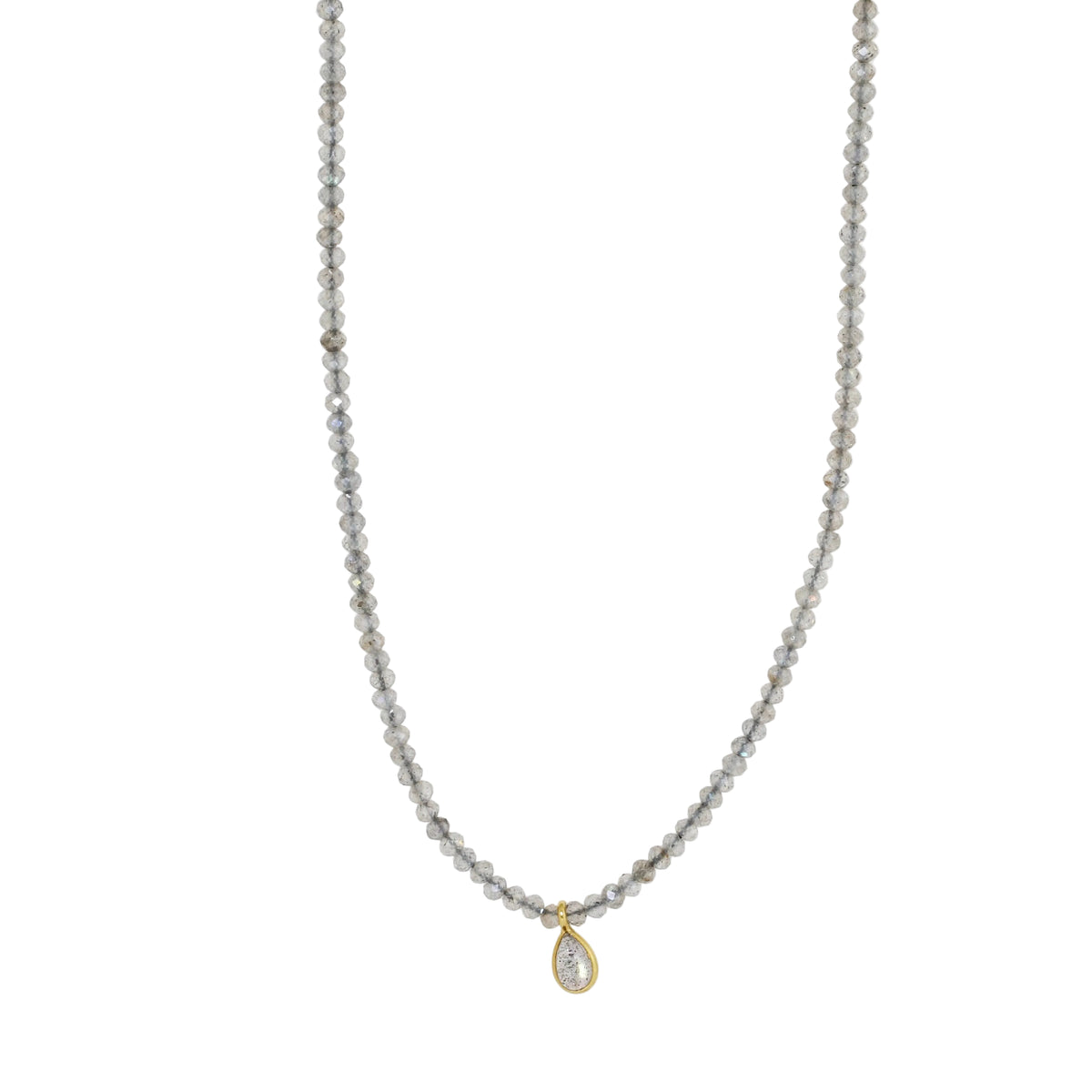 Beaded Labradorite Necklace