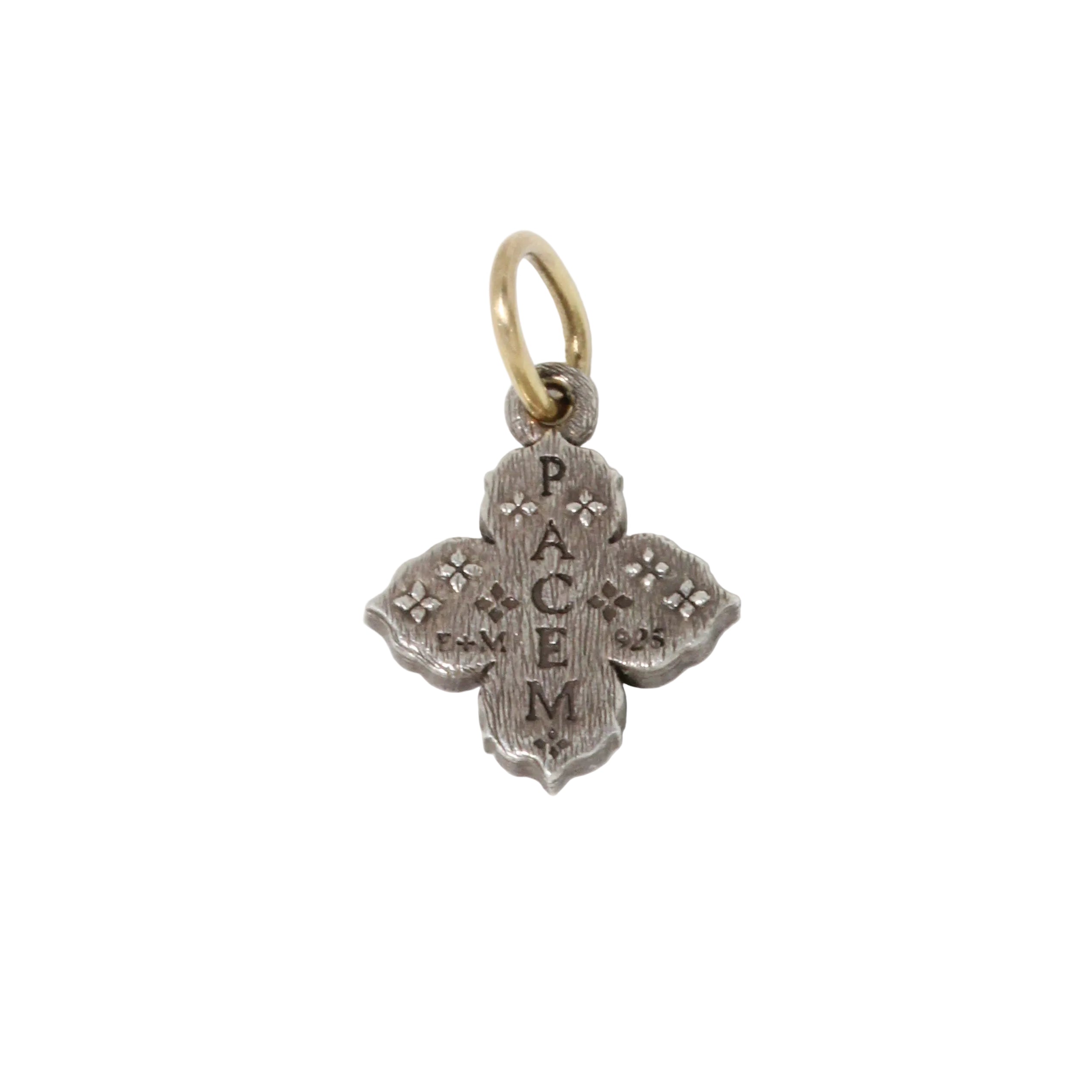 Baby Ornate Pave Diamond Star Charm-Erica Molinari