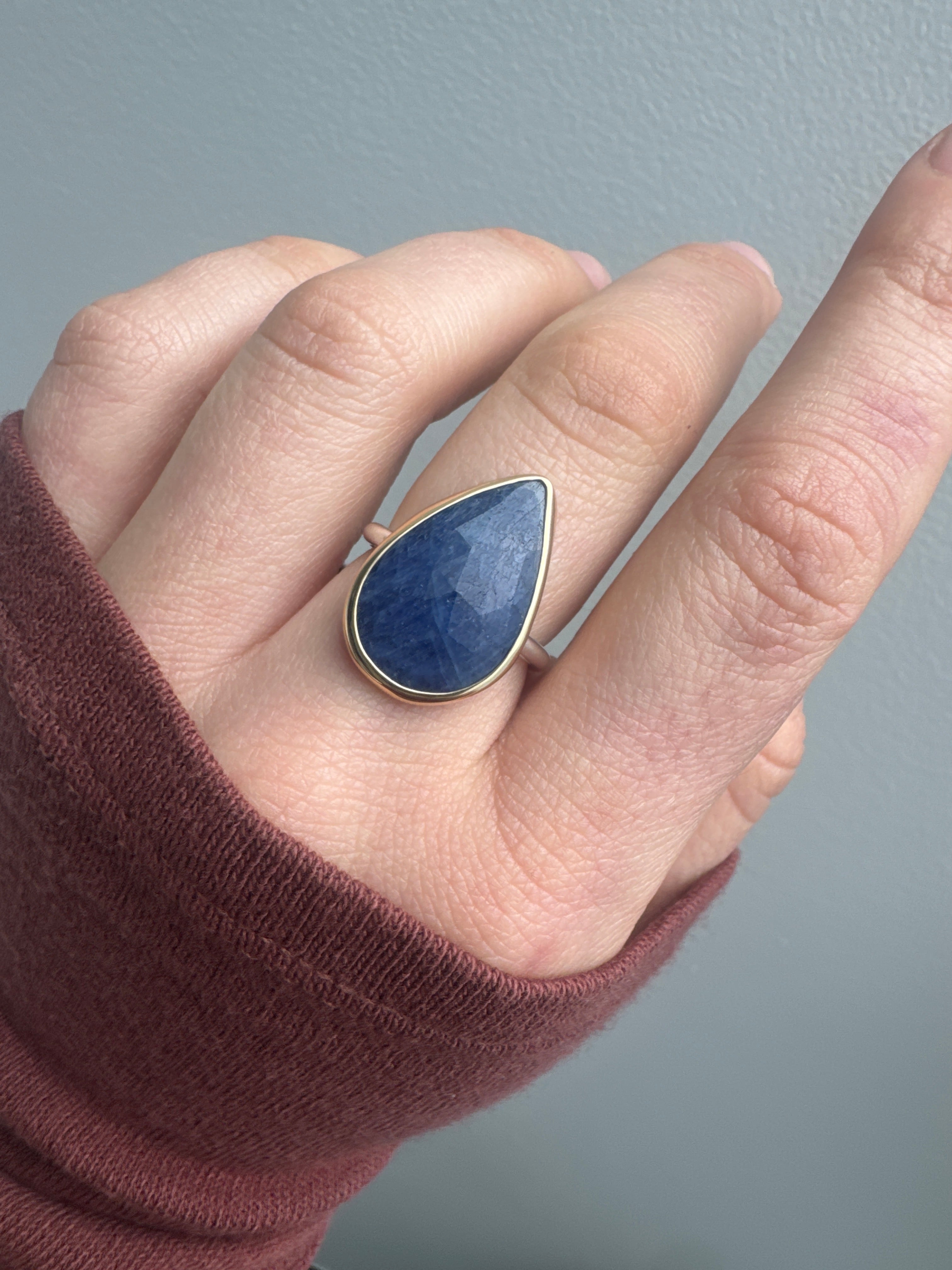 Blue Sapphire Ring-Sara Thompson