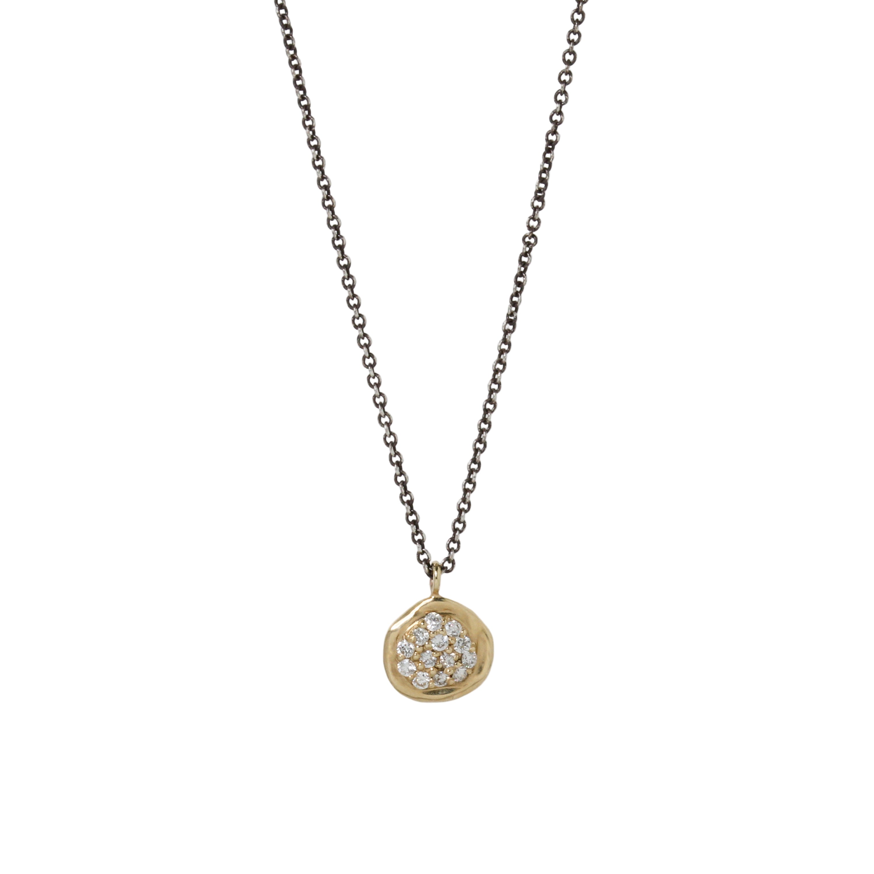 Diamond Cluster Necklace-Jamie Joseph
