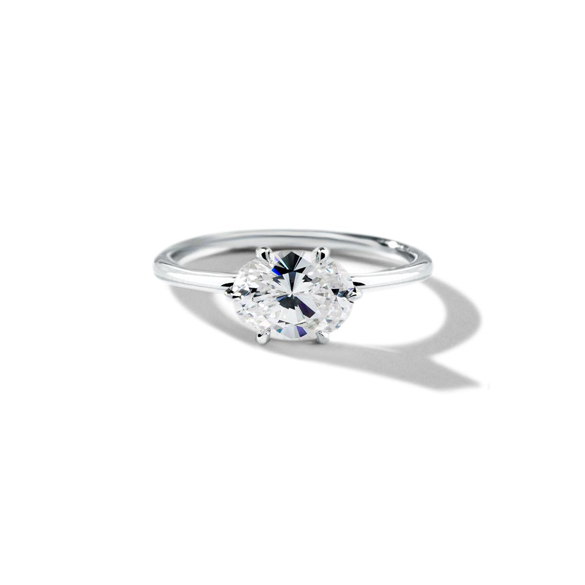 East-West Pixie Engagement Ring-Unbridaled Collective
