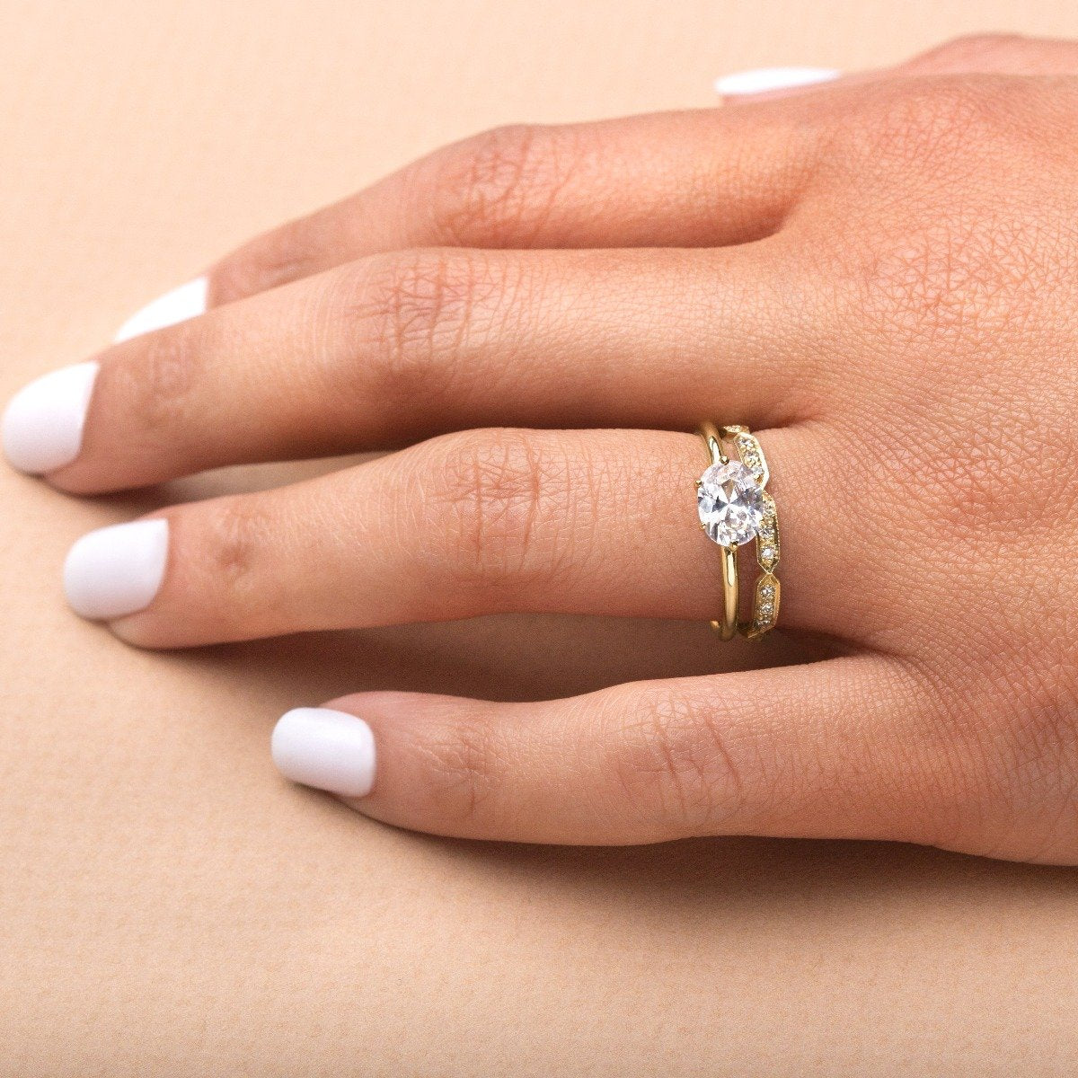 East-West Pixie Engagement Ring-Unbridaled Collective