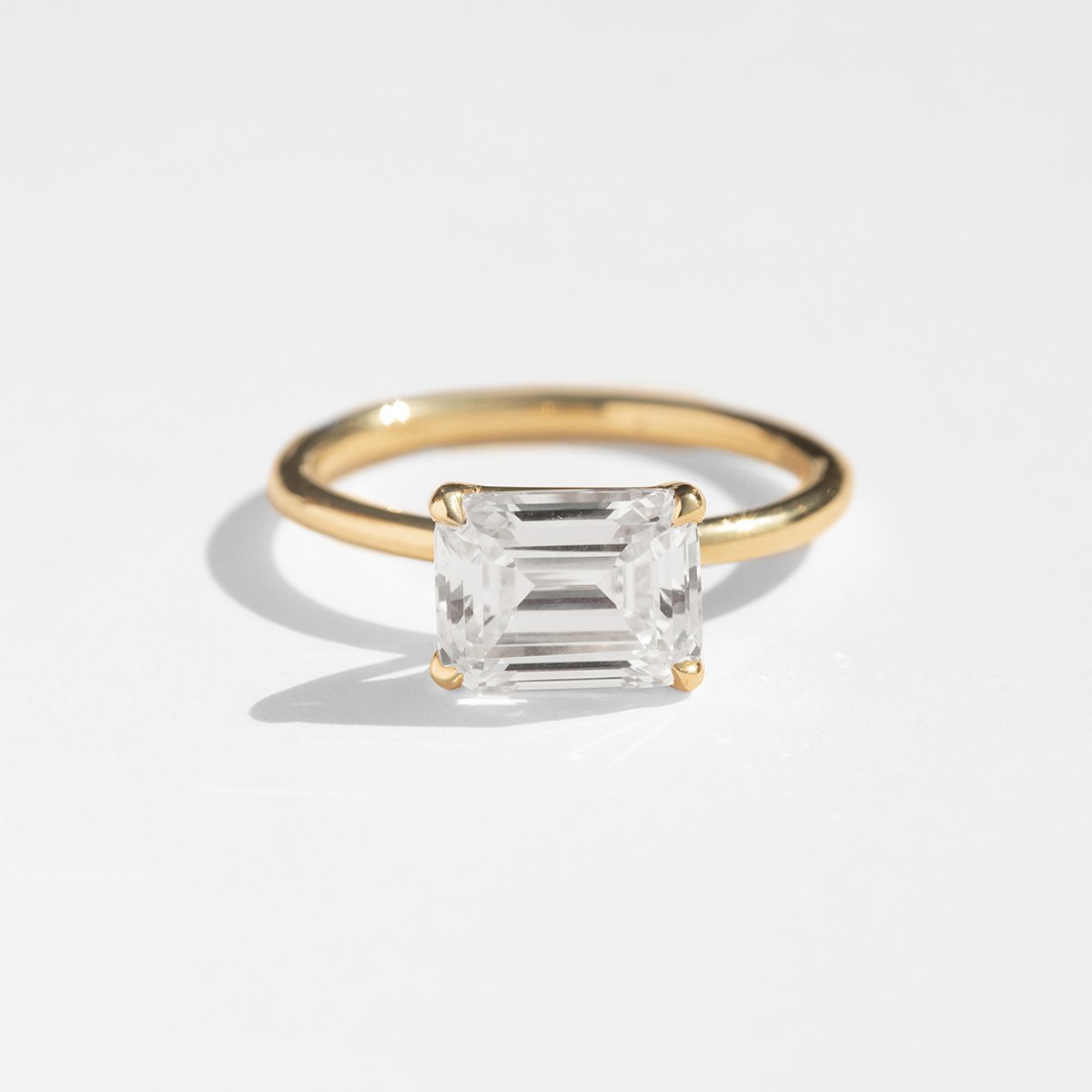 East-West Pixie Engagement Ring-Unbridaled Collective
