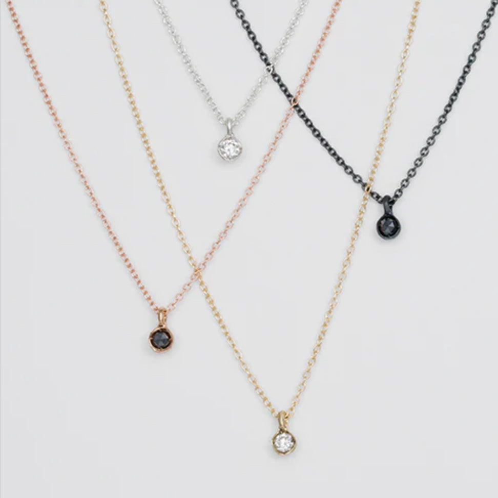 Just A Diamond .07ct Necklace-Branch
