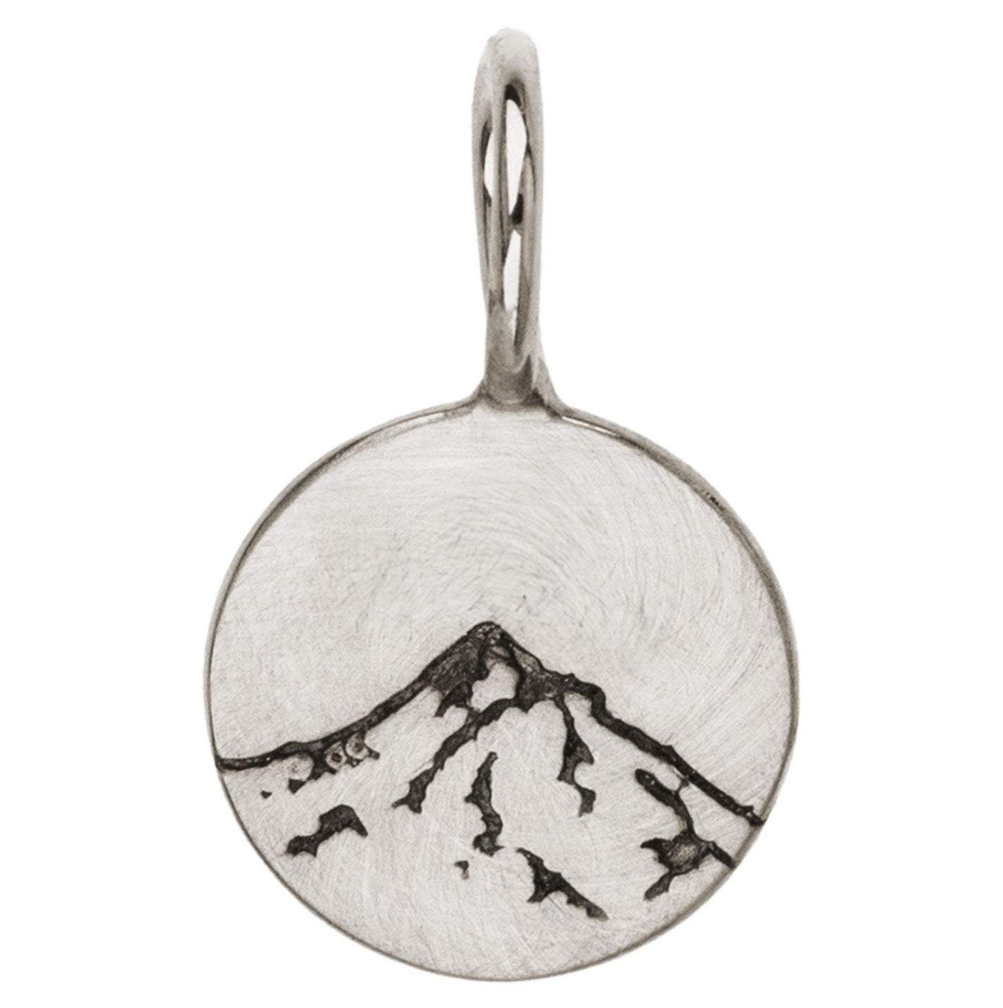 Mini Round Mt Hood Charm-Heather B. Moore