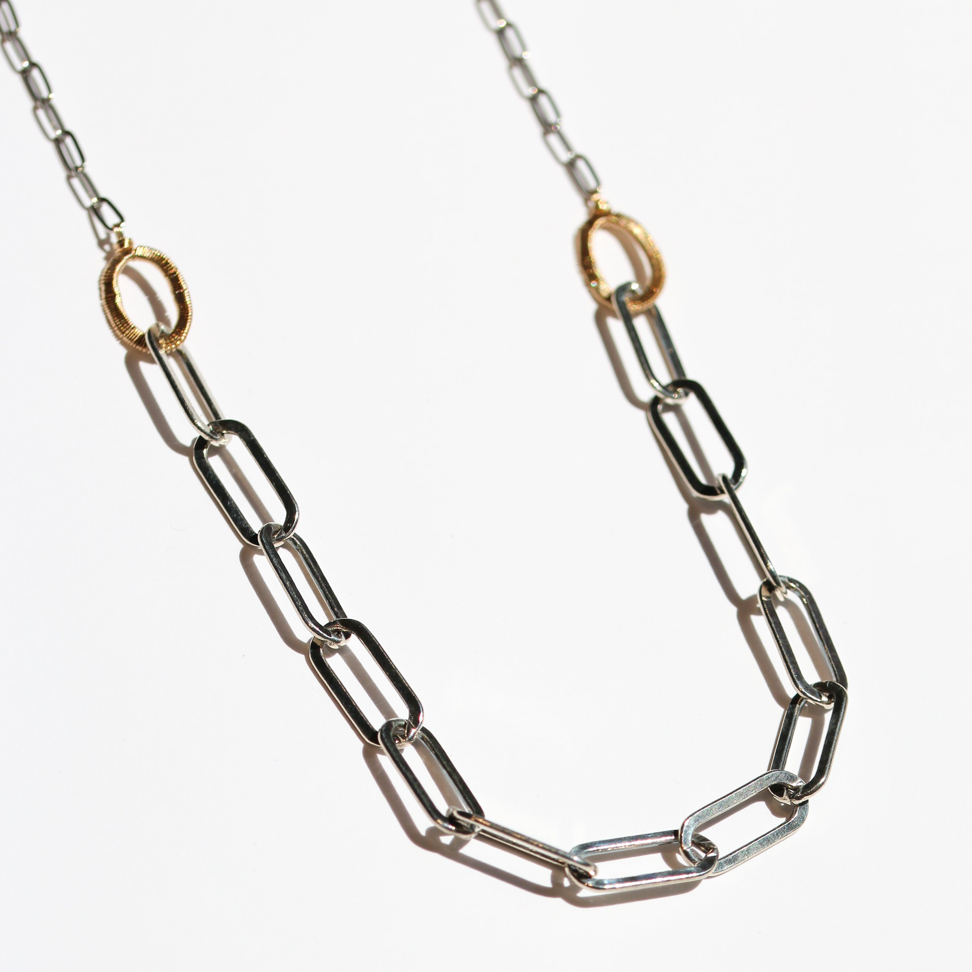 Mix Link Chain Necklace-Dana Kellin