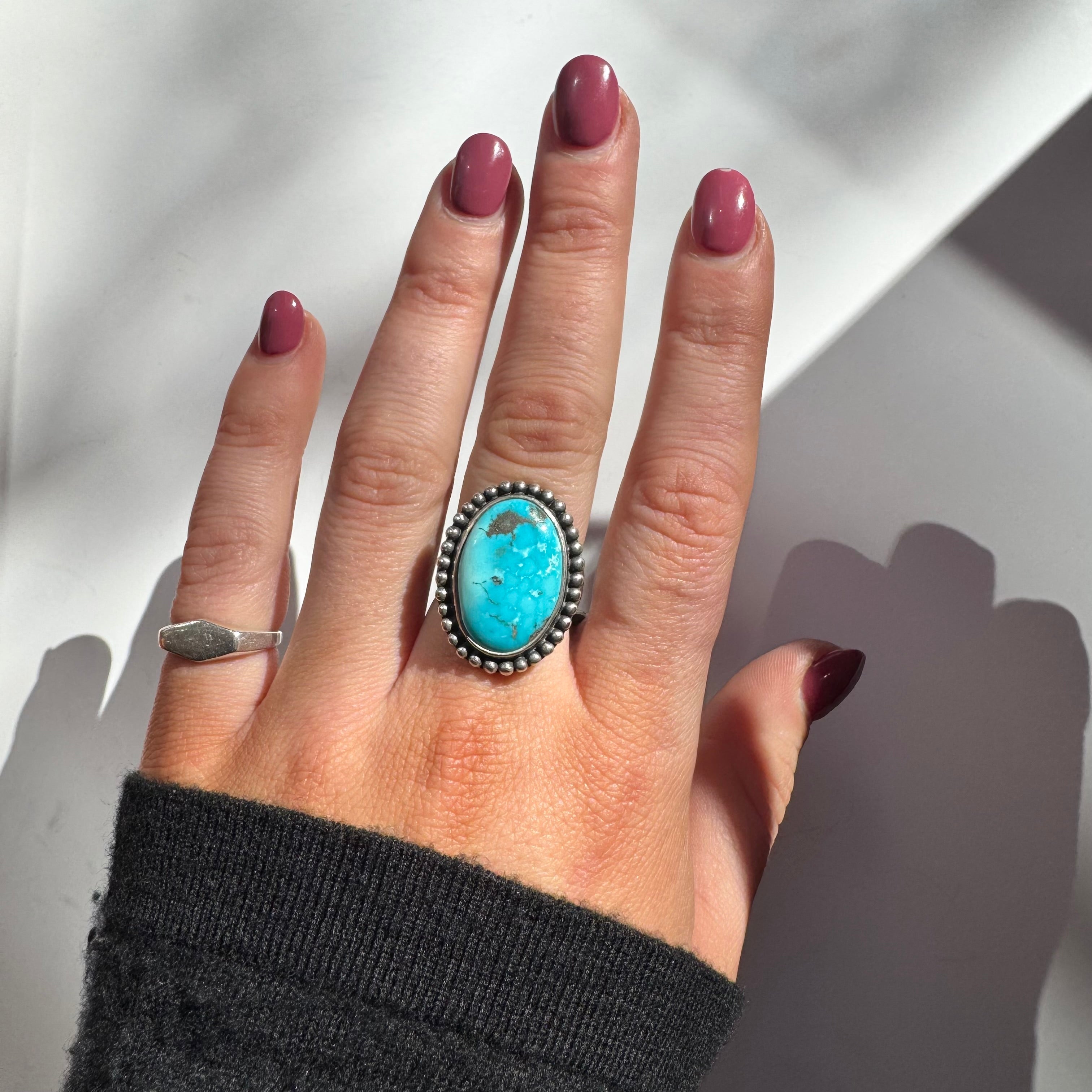 Oval Turquoise Ring-Southwest