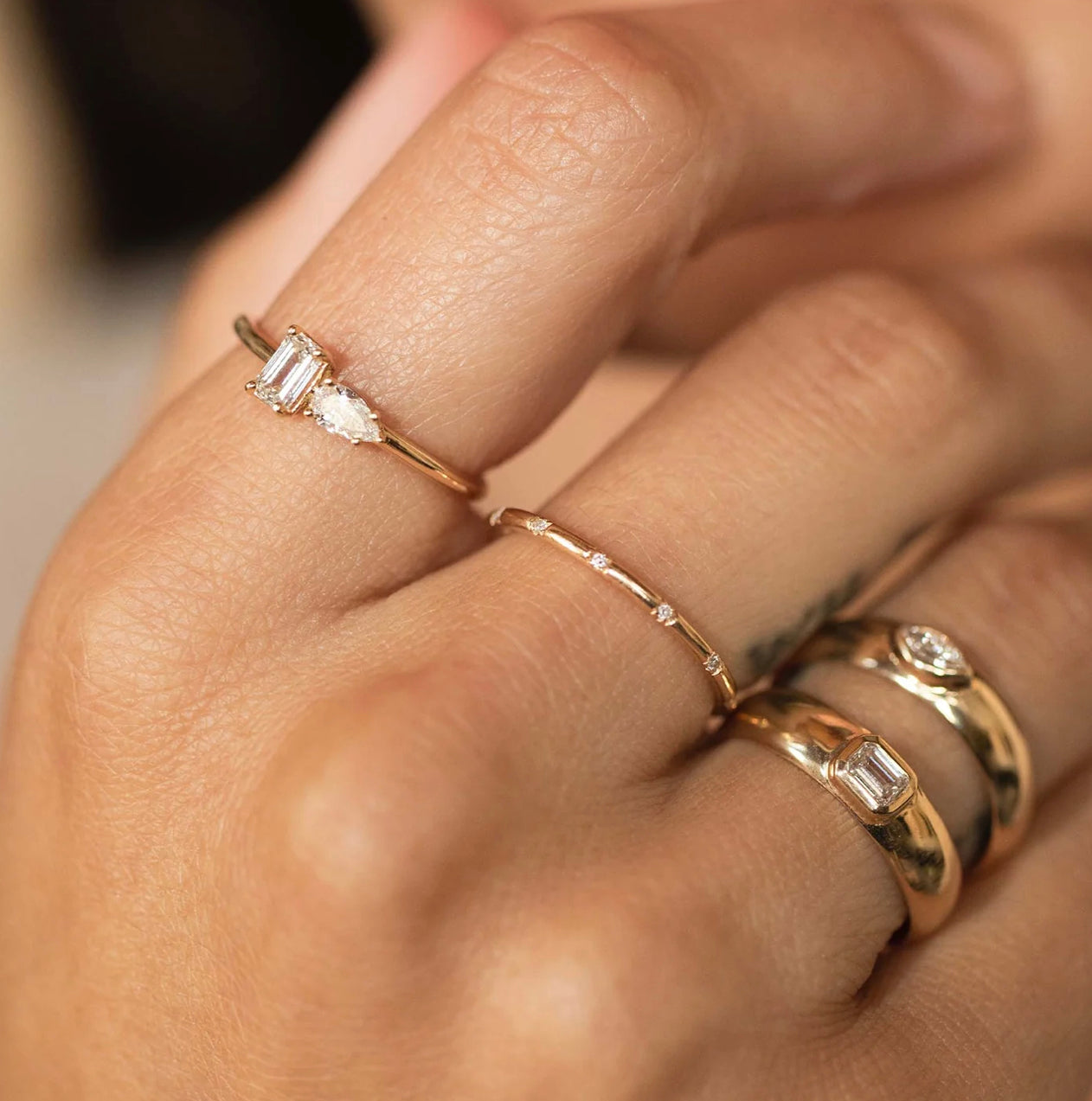 Pave Twelve Diamond Eternity Ring-Zoë Chicco