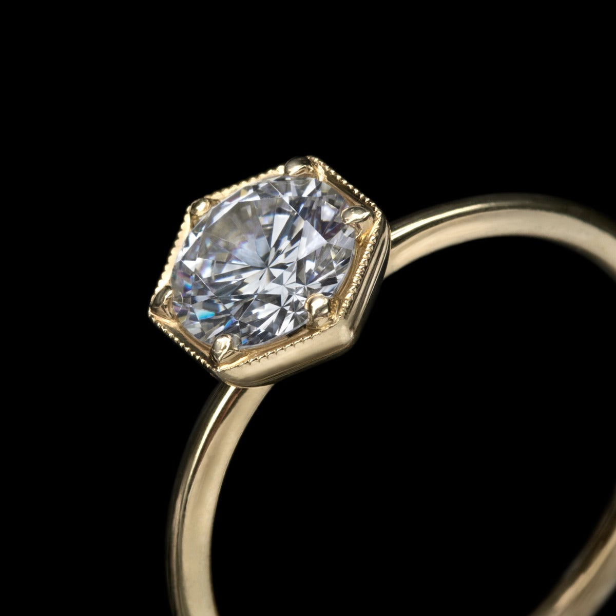 Selene Diamond Engagement Ring-Unbridaled Collective