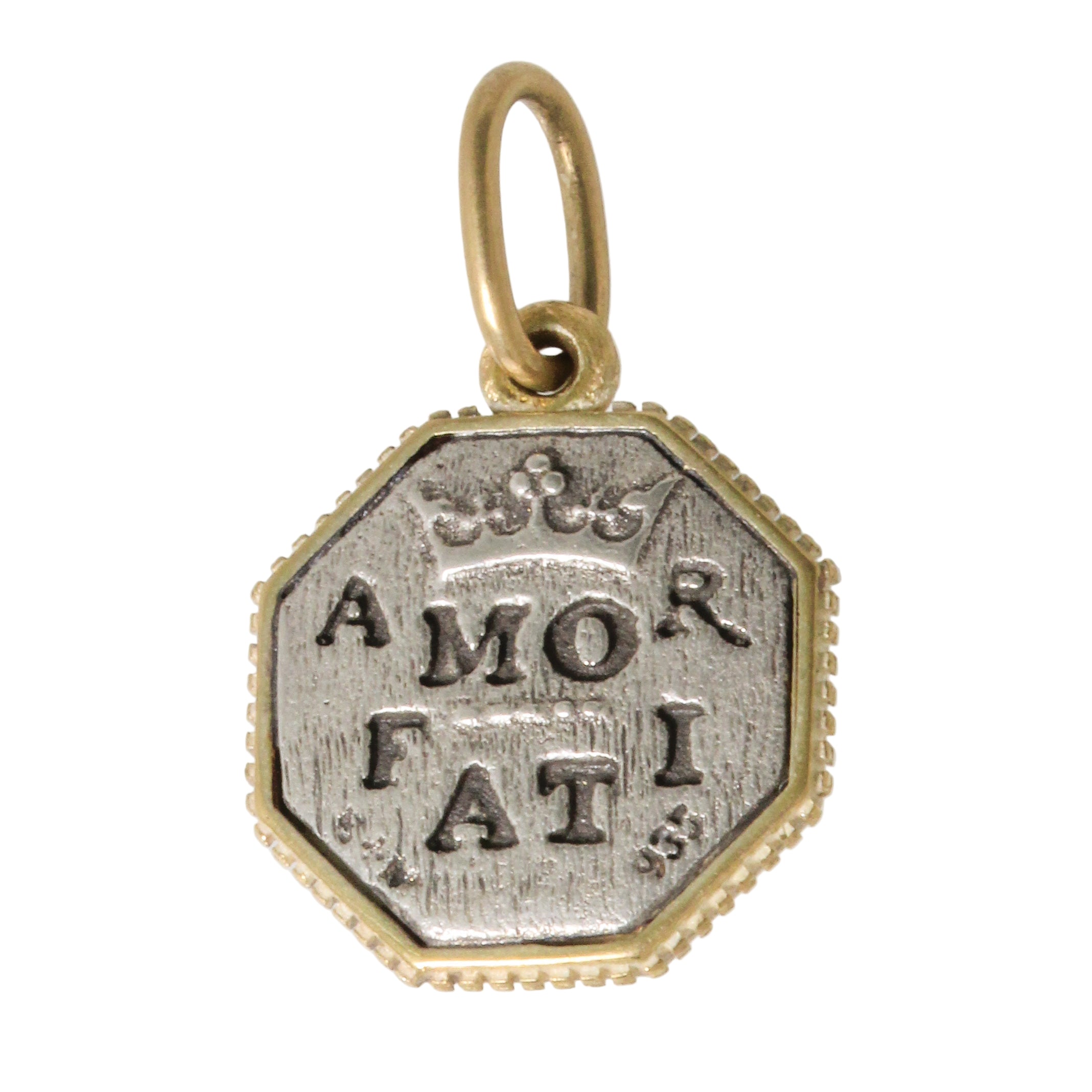 Small Hex Lion Charm-Erica Molinari