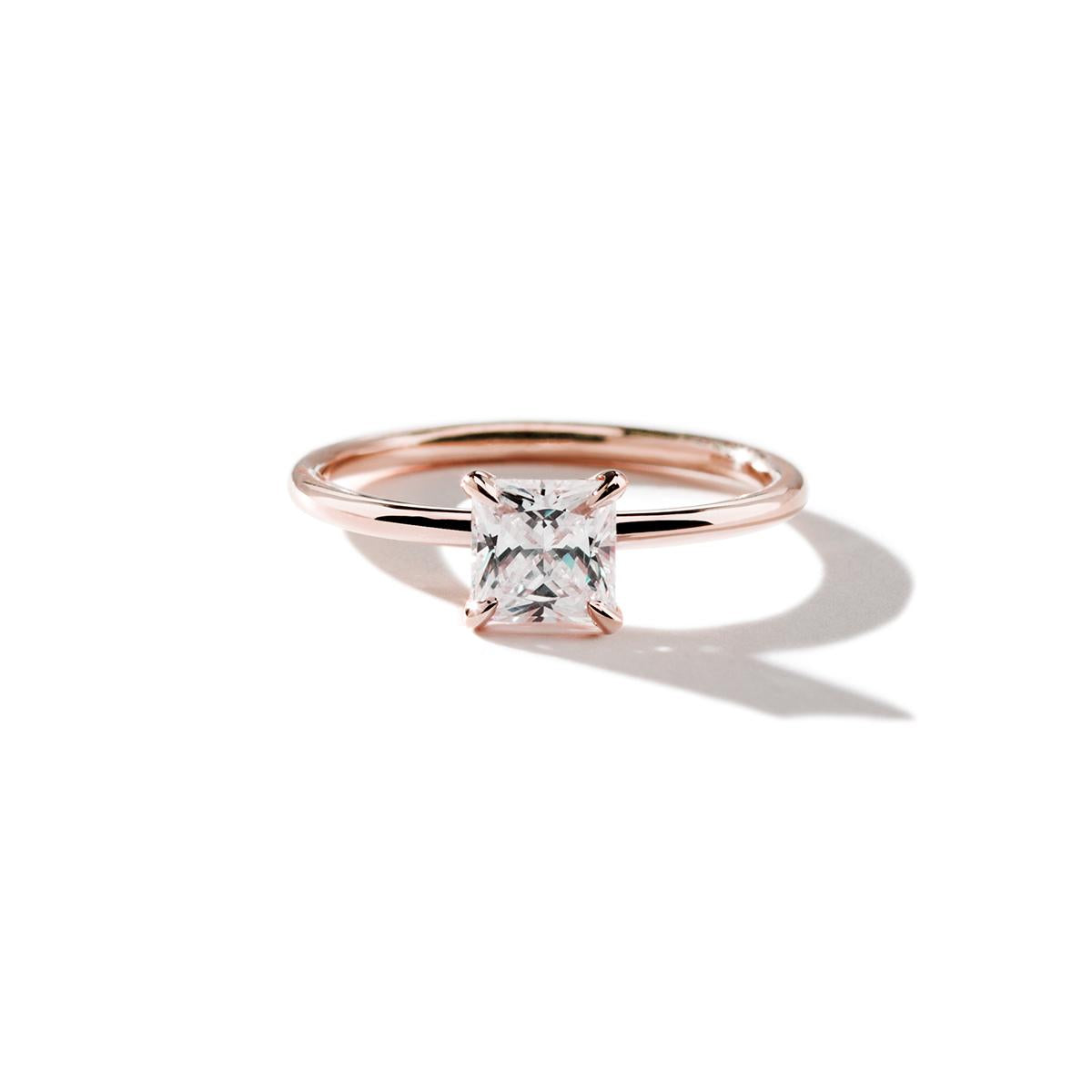 Solitaire Diamond Engagement Ring-Unbridaled Collective