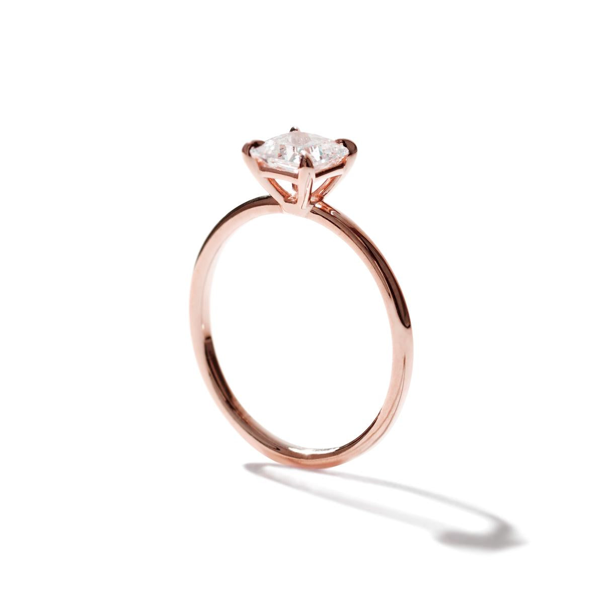 Solitaire Diamond Engagement Ring-Unbridaled Collective