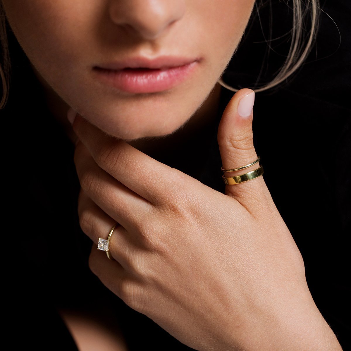 Solitaire Diamond Engagement Ring-Unbridaled Collective