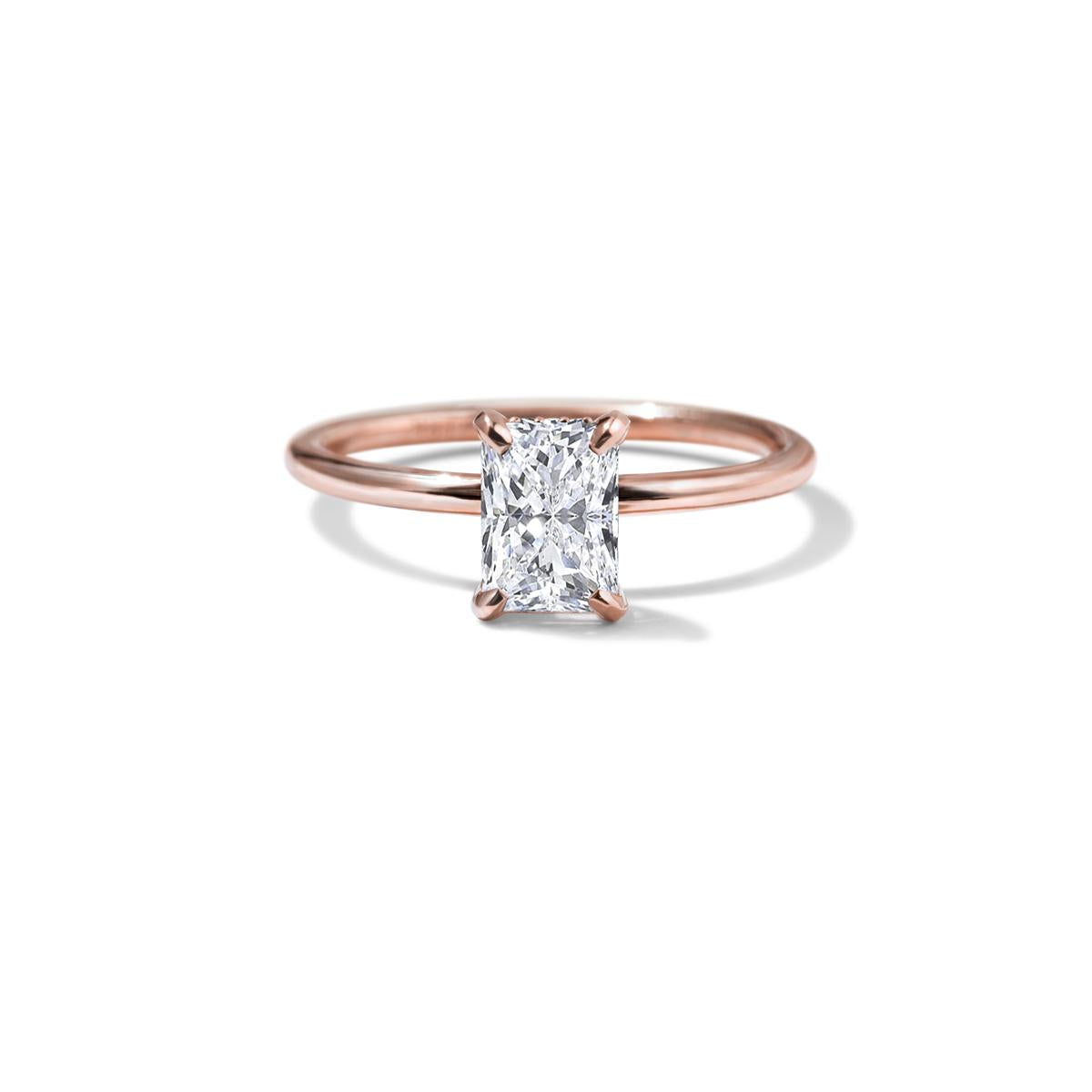 Solitaire Diamond Engagement Ring-Unbridaled Collective