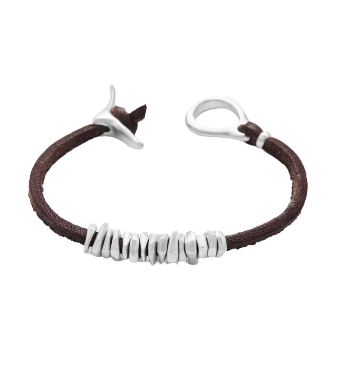 Torch Leather Bracelet-Jill Platner