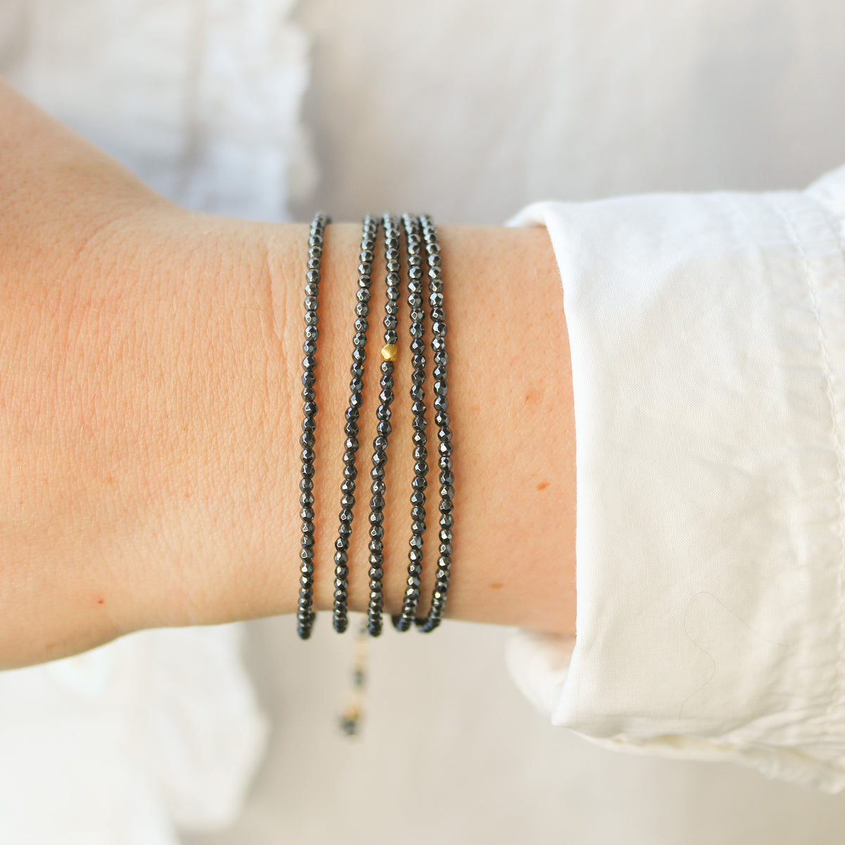 Hematite Wrap-Anne Sportun