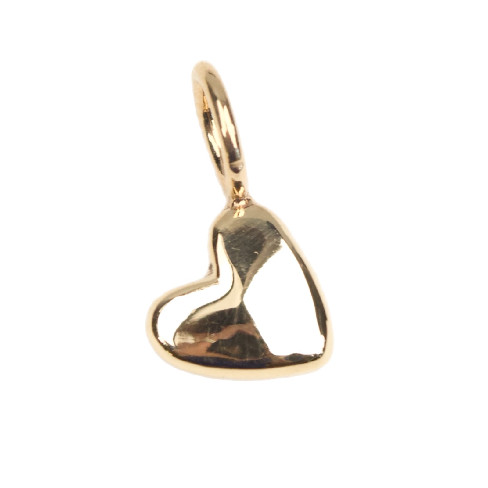 14K Puffy Heart Charm-Heather B. Moore