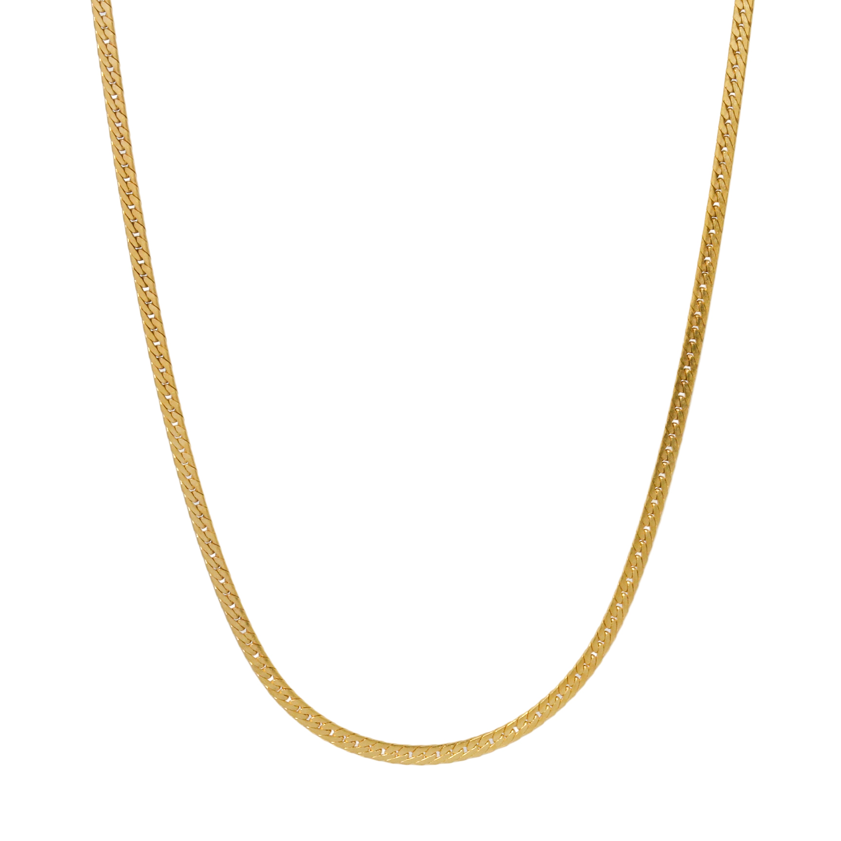 1.65mm Gold-Filled Herringbone Chain-Chemistry Jewelry