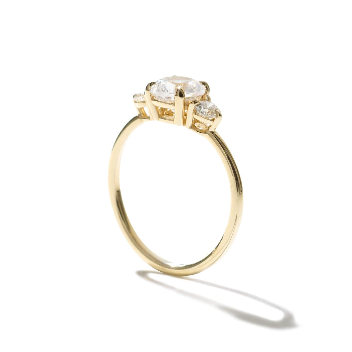 3 Diamond Engagement Ring-Unbridaled Collective
