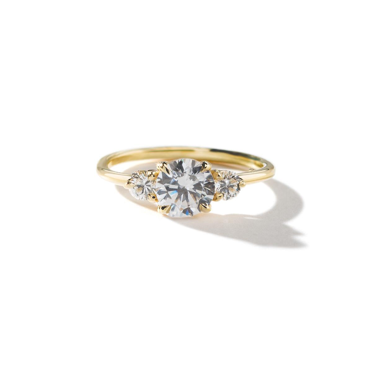 3 Diamond Engagement Ring-Unbridaled Collective