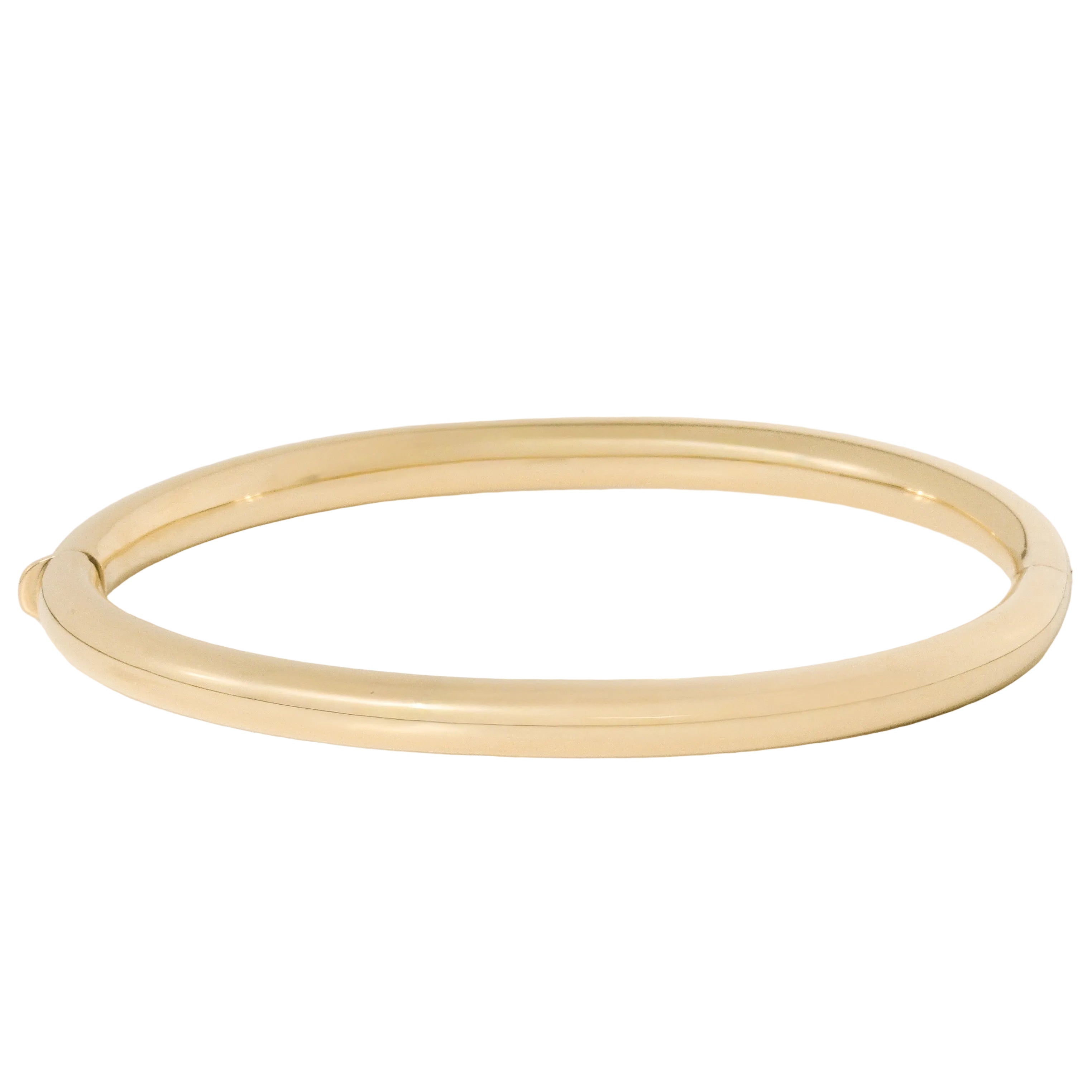 5mm Tube 14k Bangle Bracelet