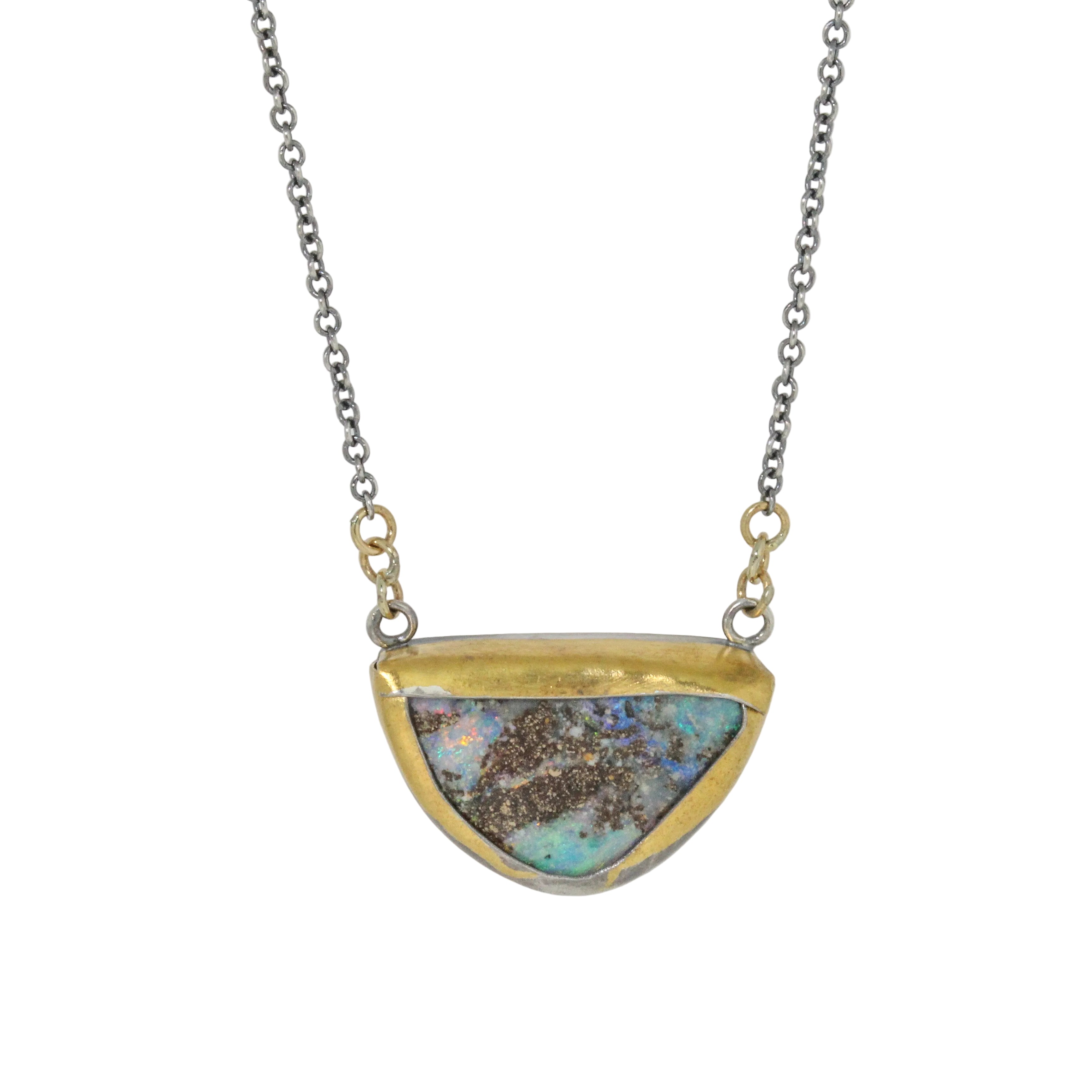 Boulder Opal Necklace