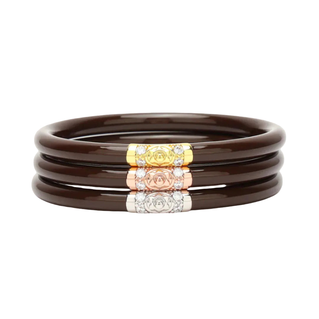 Chocolate - Three Kings Bangle Bracelet Set