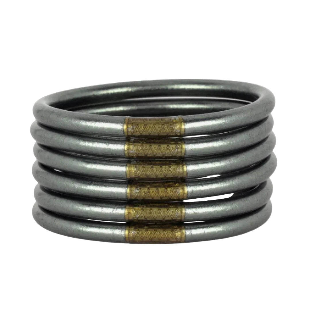 Graphite - Bangle Bracelet Set