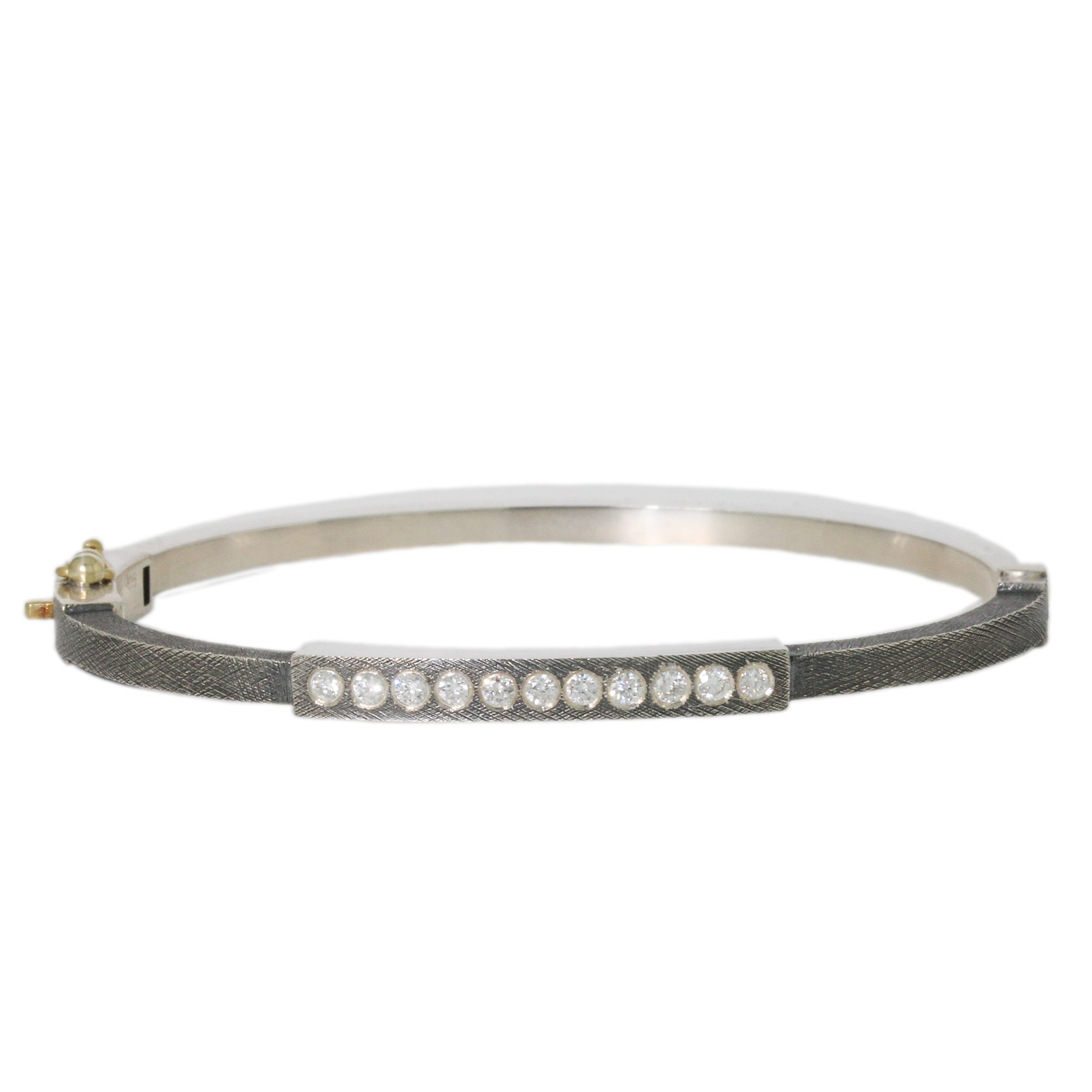 Diana 11 Diamond Silver Bracelet-Rene Escobar