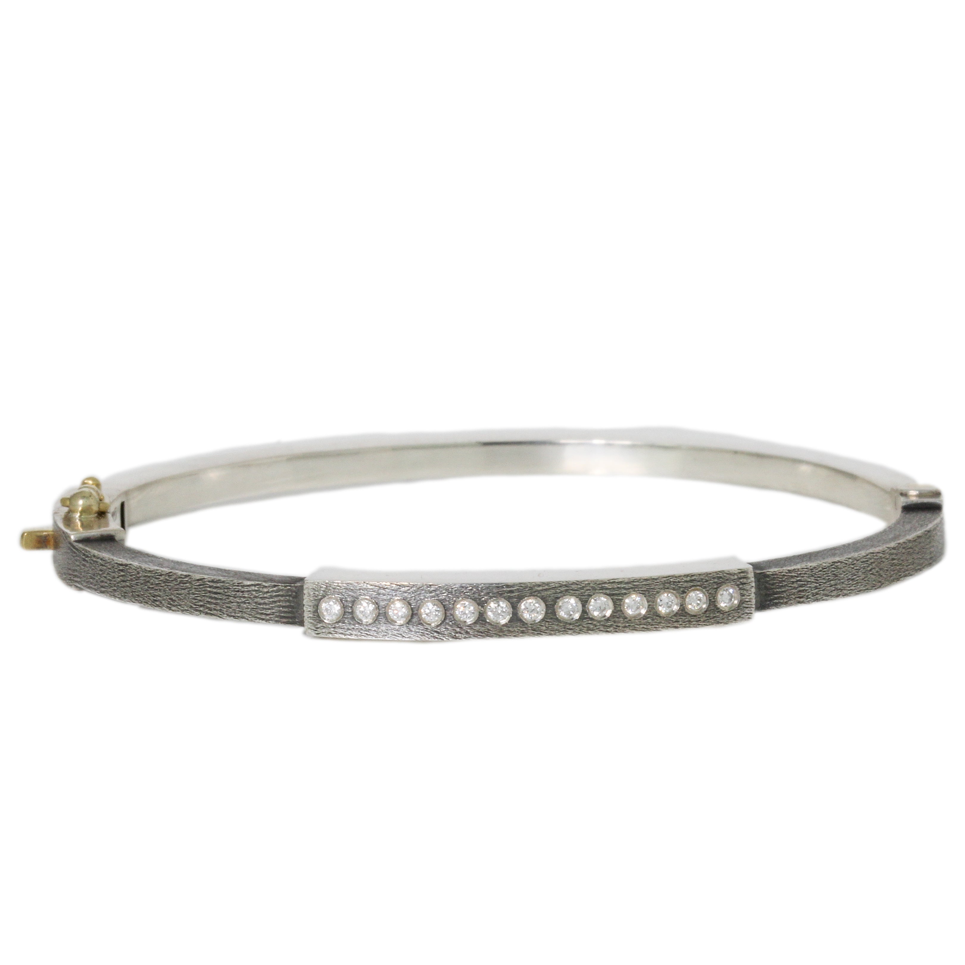 Diana 13 Diamond Silver Bracelet-Rene Escobar