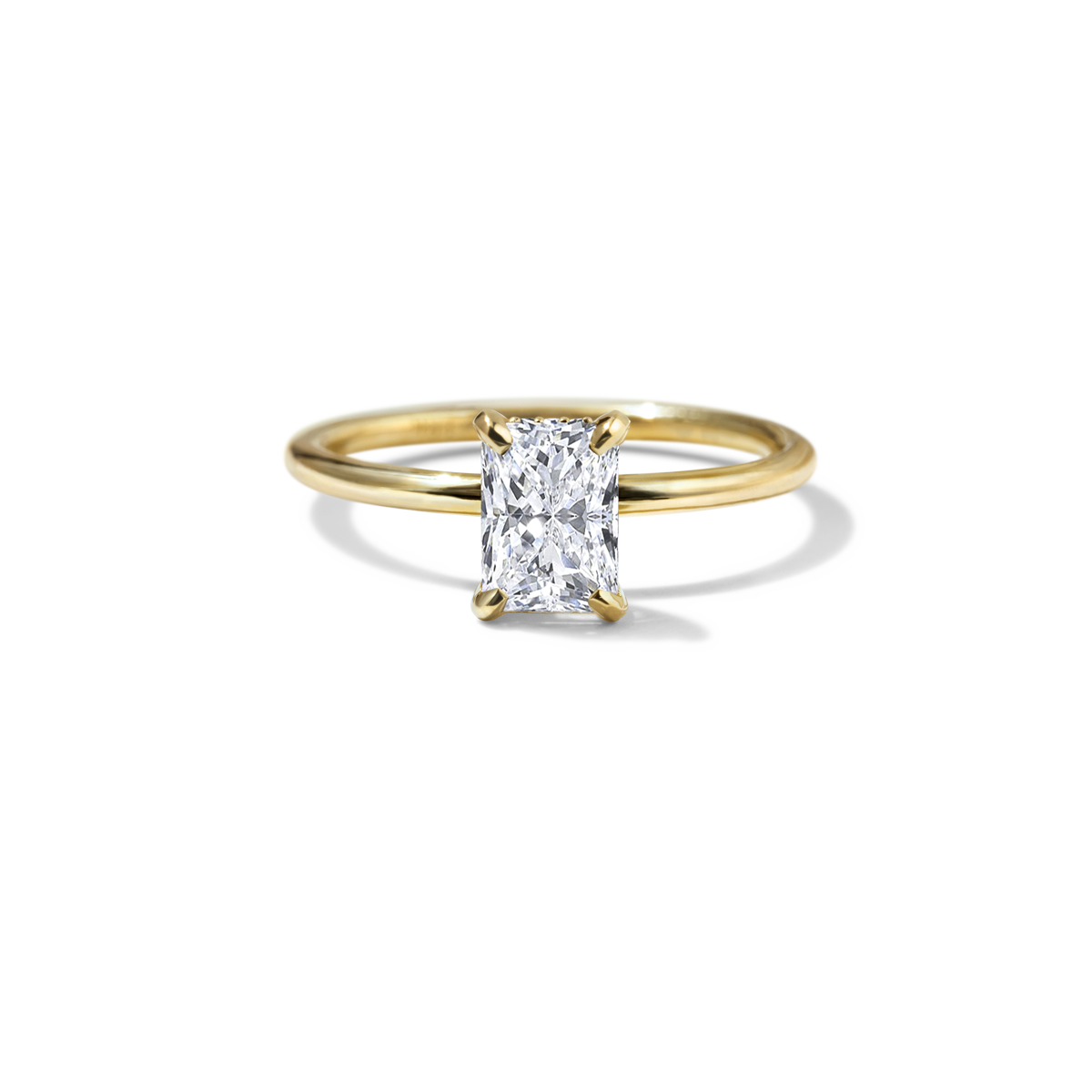Solitaire Diamond Engagement Ring