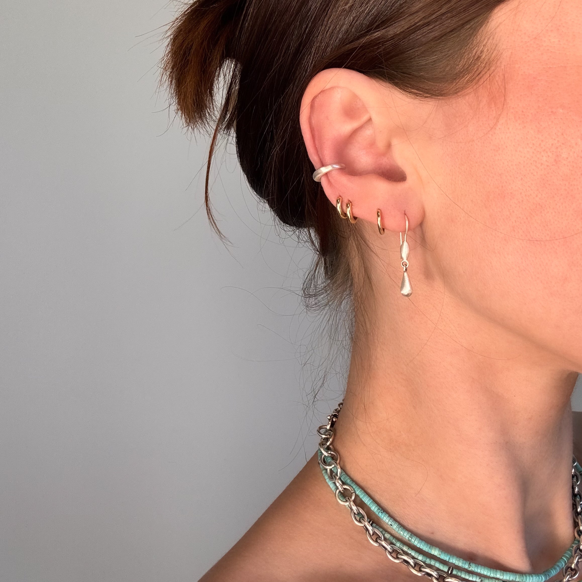 Mini Teardrop Dangle Earrings