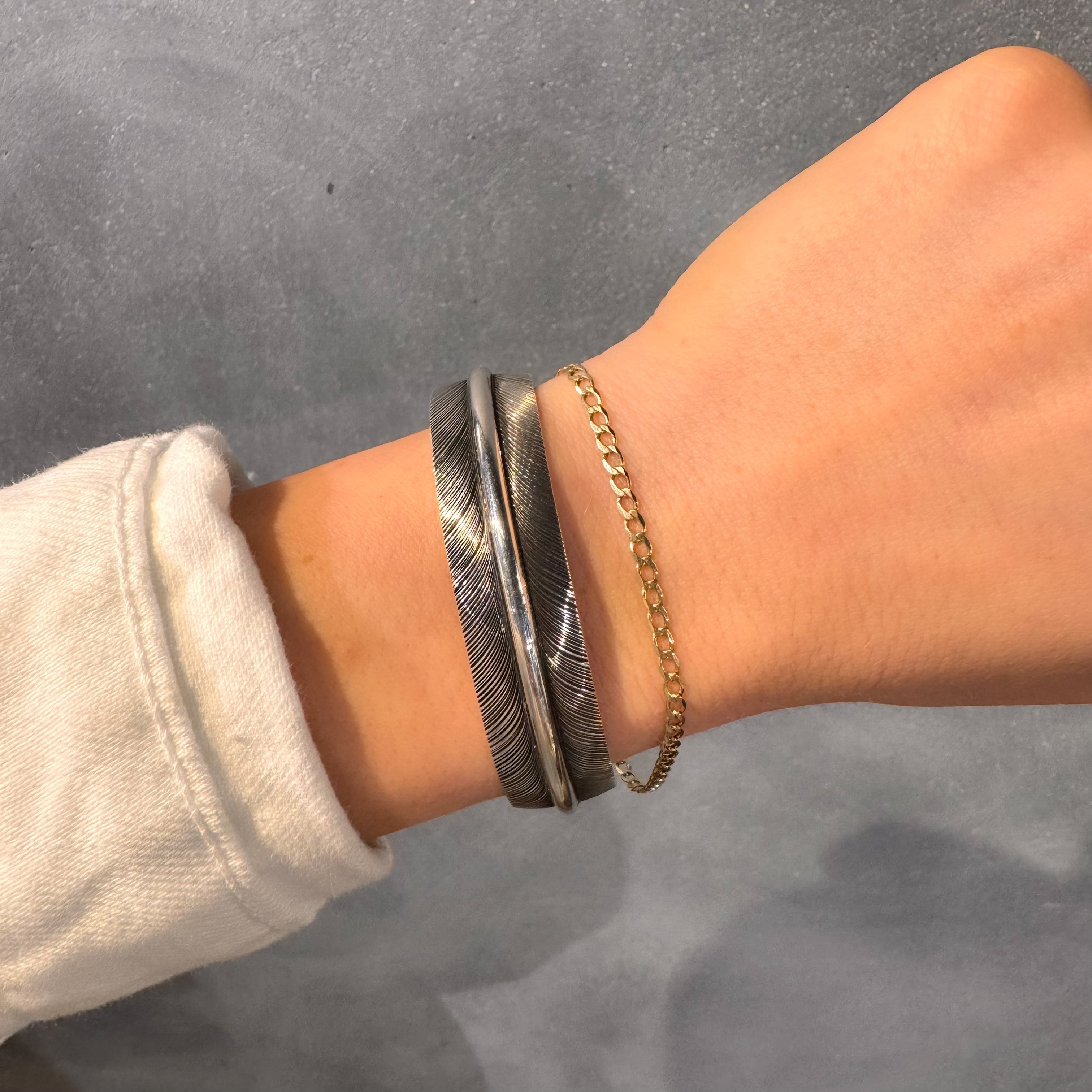 Feather Cuff by A.Martin