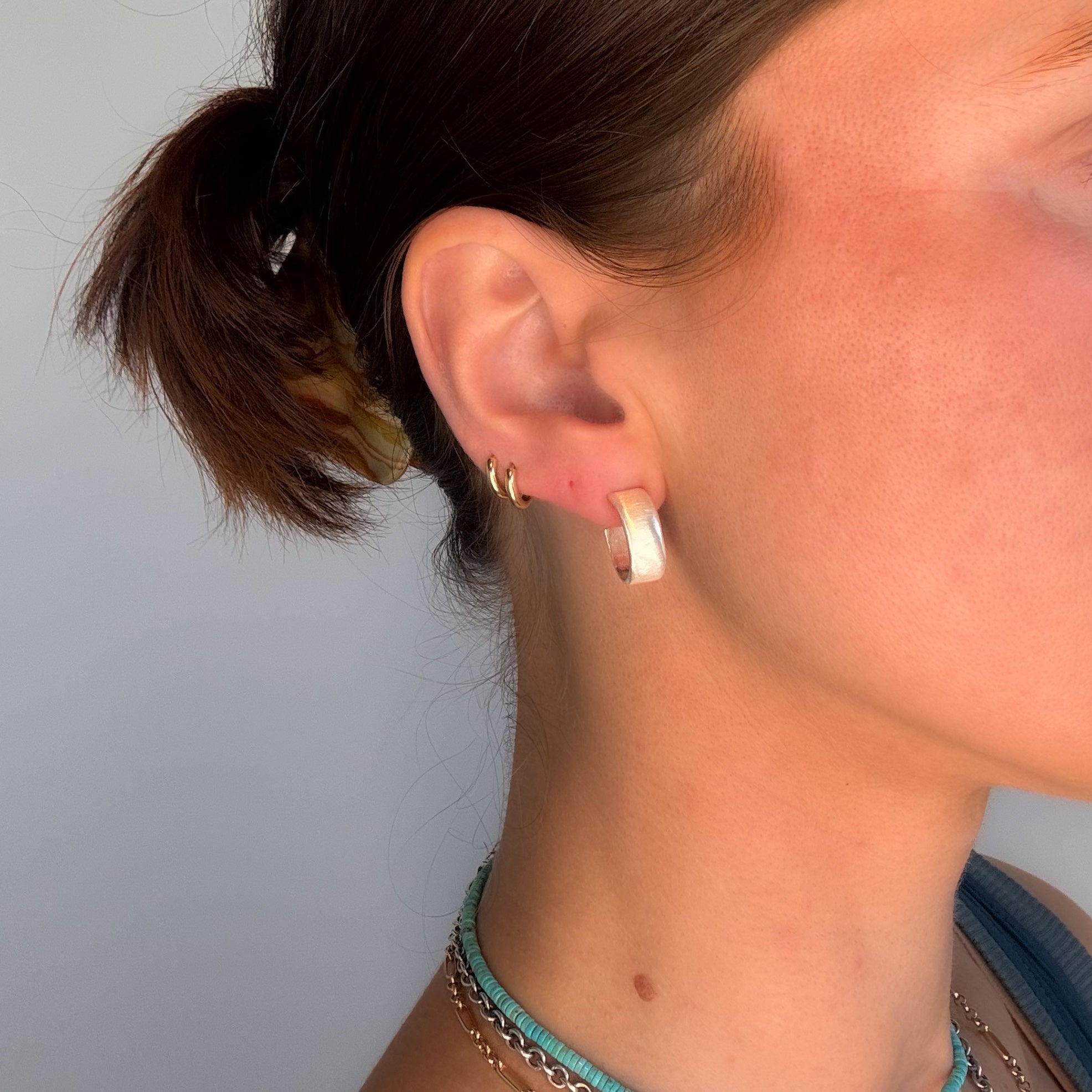 Wide J Hoops