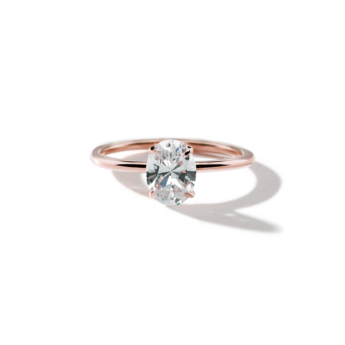 Solitaire Diamond Engagement Ring
