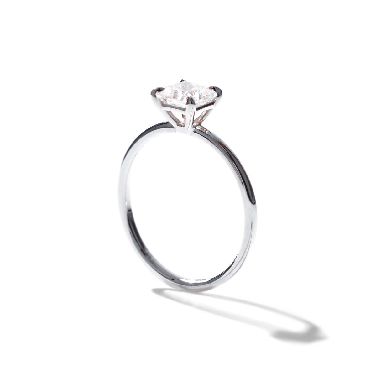 Solitaire Diamond Engagement Ring