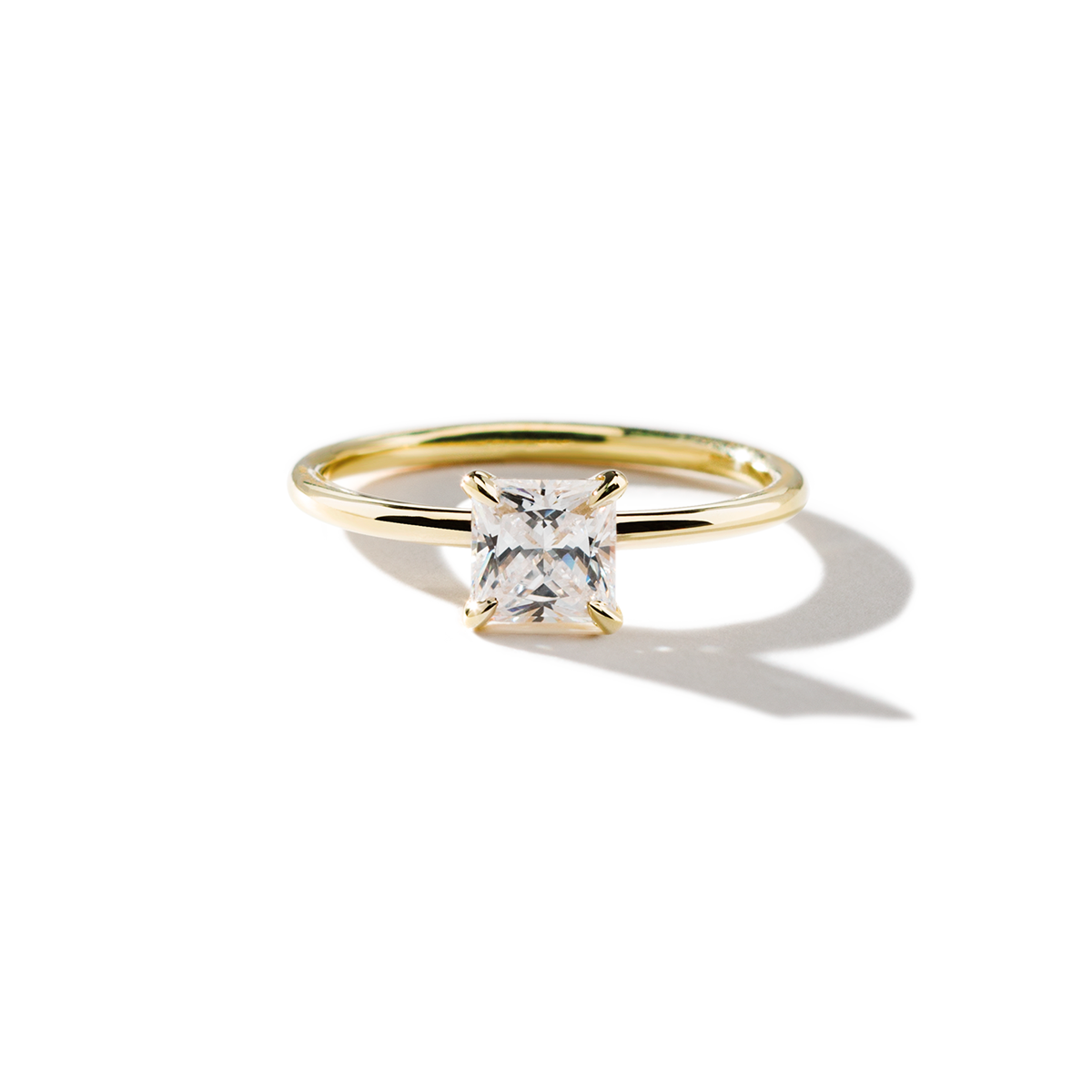 Solitaire Diamond Engagement Ring