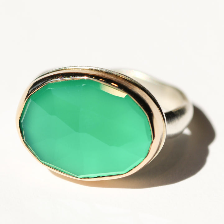 Green Onyx Ring