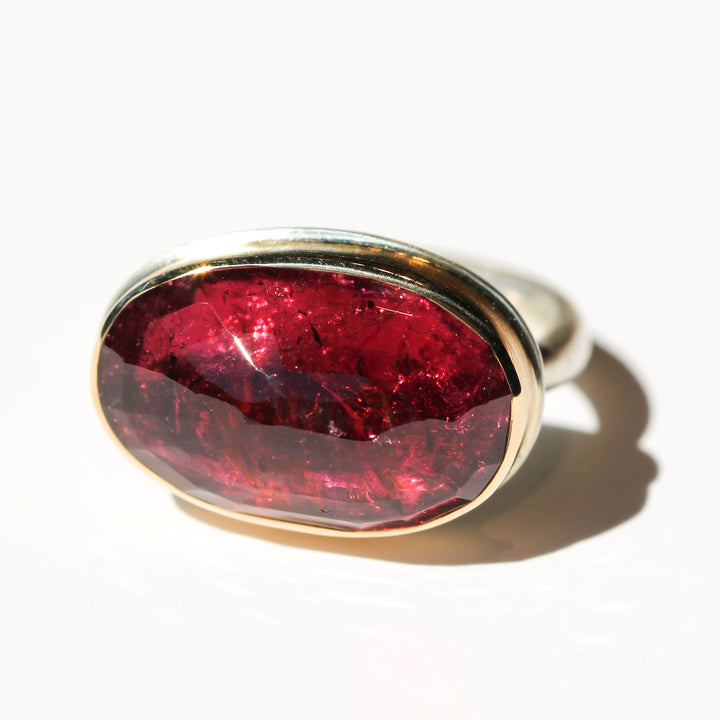 Rubellite Ring