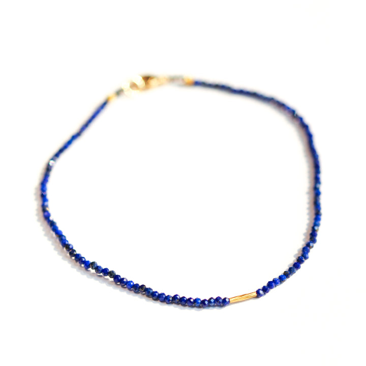 Lapis & 22k Bracelet No. 104