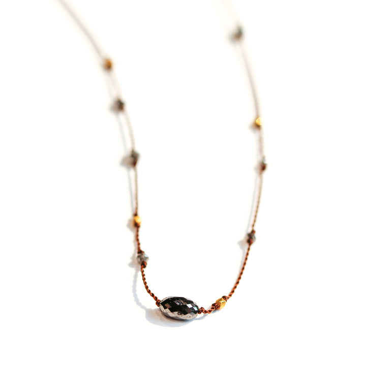 Black Diamond Constellation Necklace