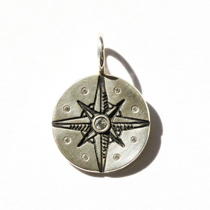 Compass Rose Charm