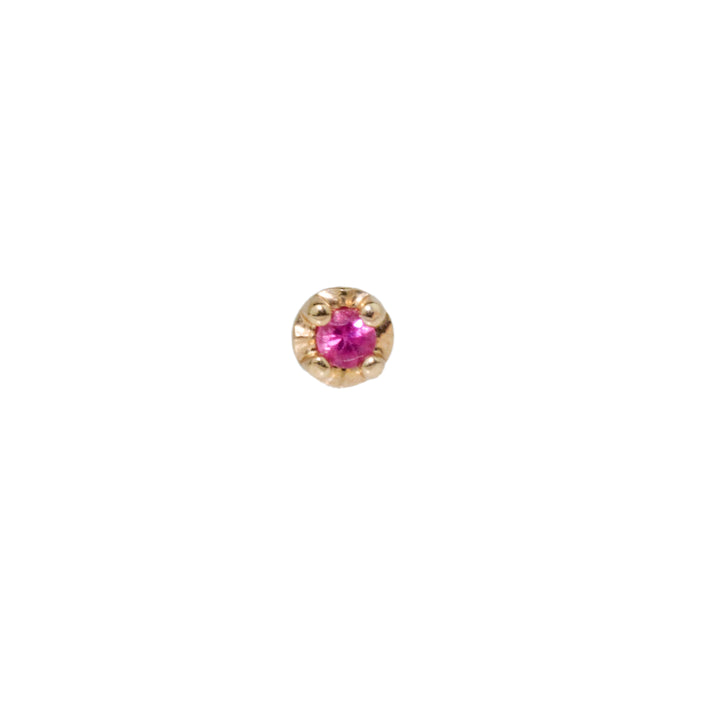 Mini Ruby Stud