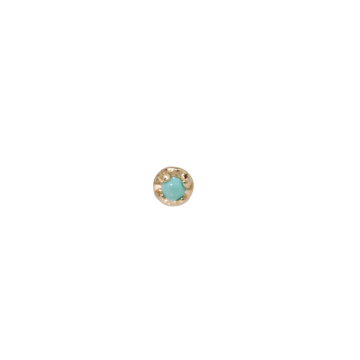 Bitty Turquoise Stud